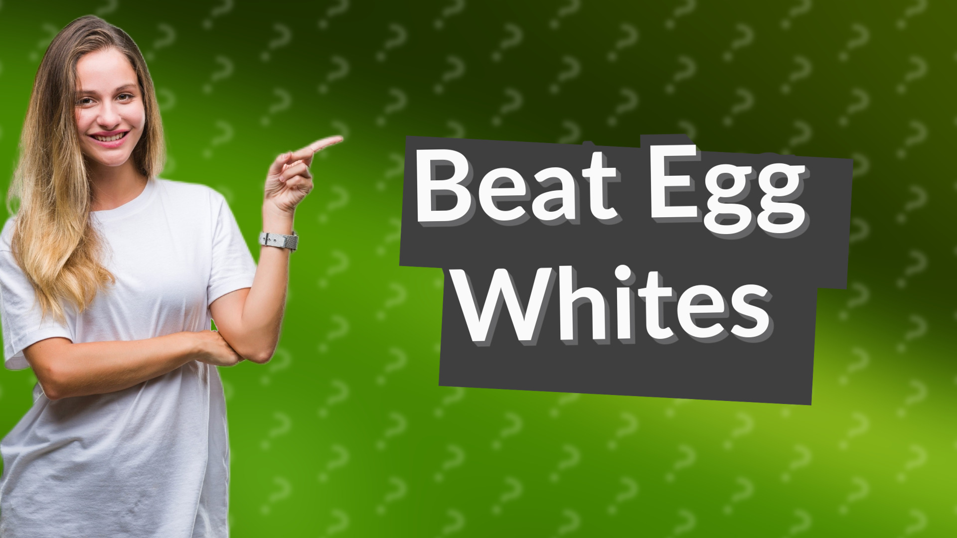 Beat Egg Whites