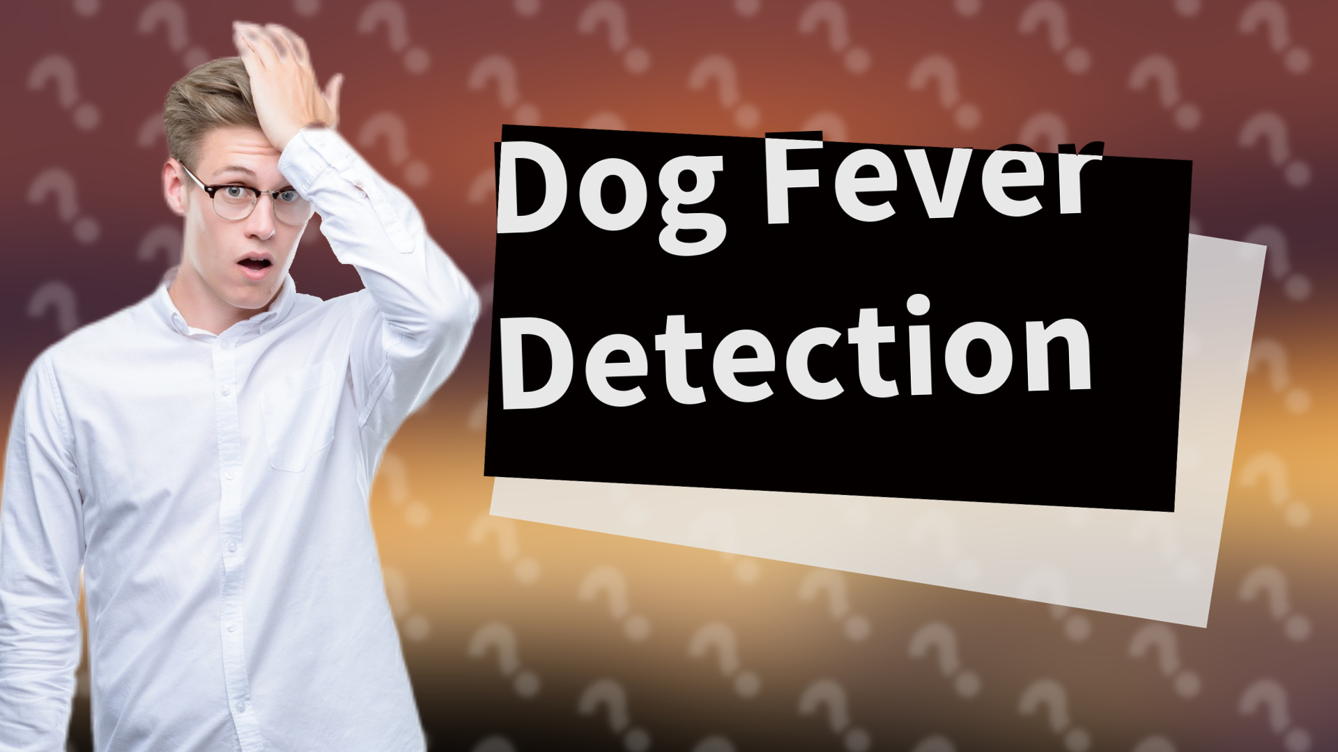 Dog Fever Detection