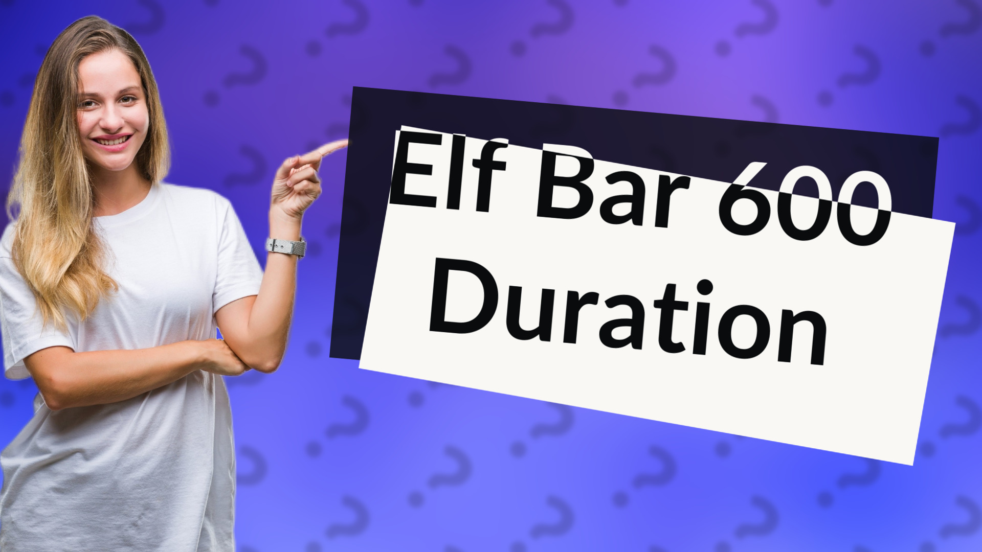 Elf Bar 600 Duration