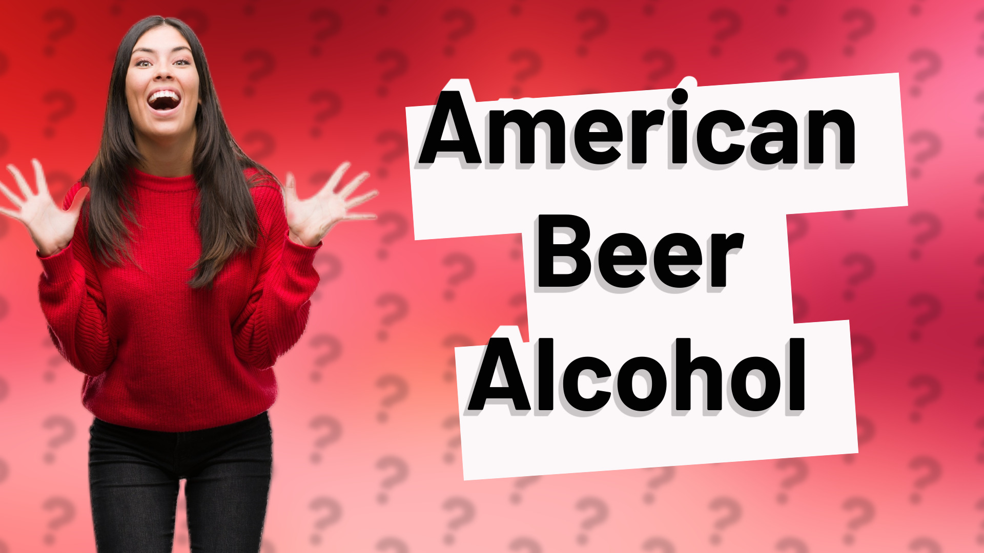 American Beer Alcohol
