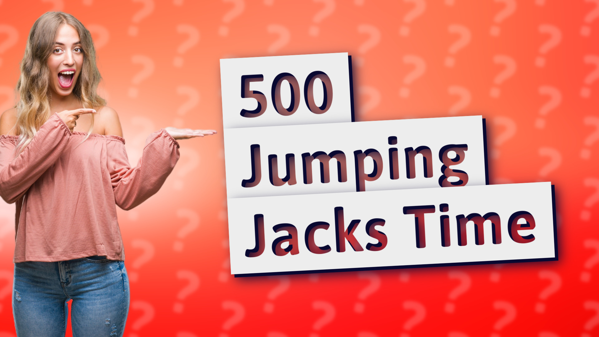 500 Jumping Jacks Time
