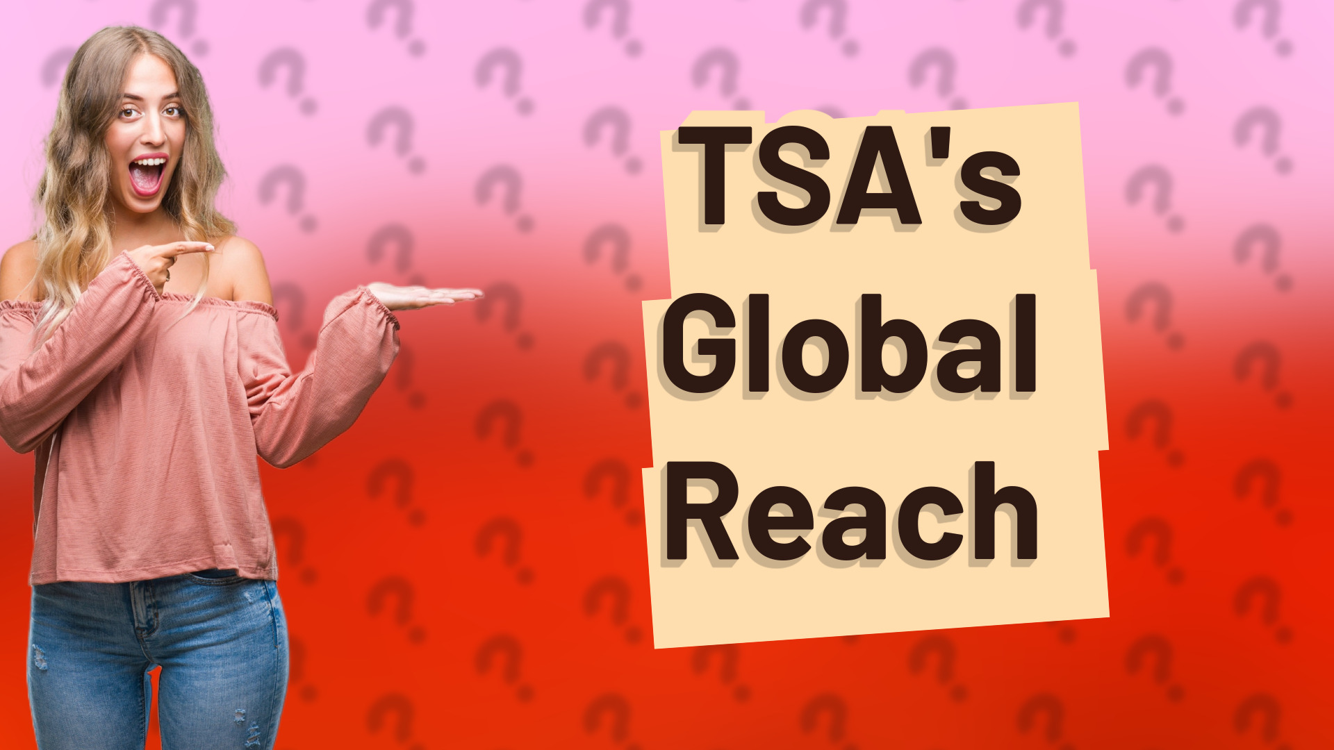 TSA's Global Reach