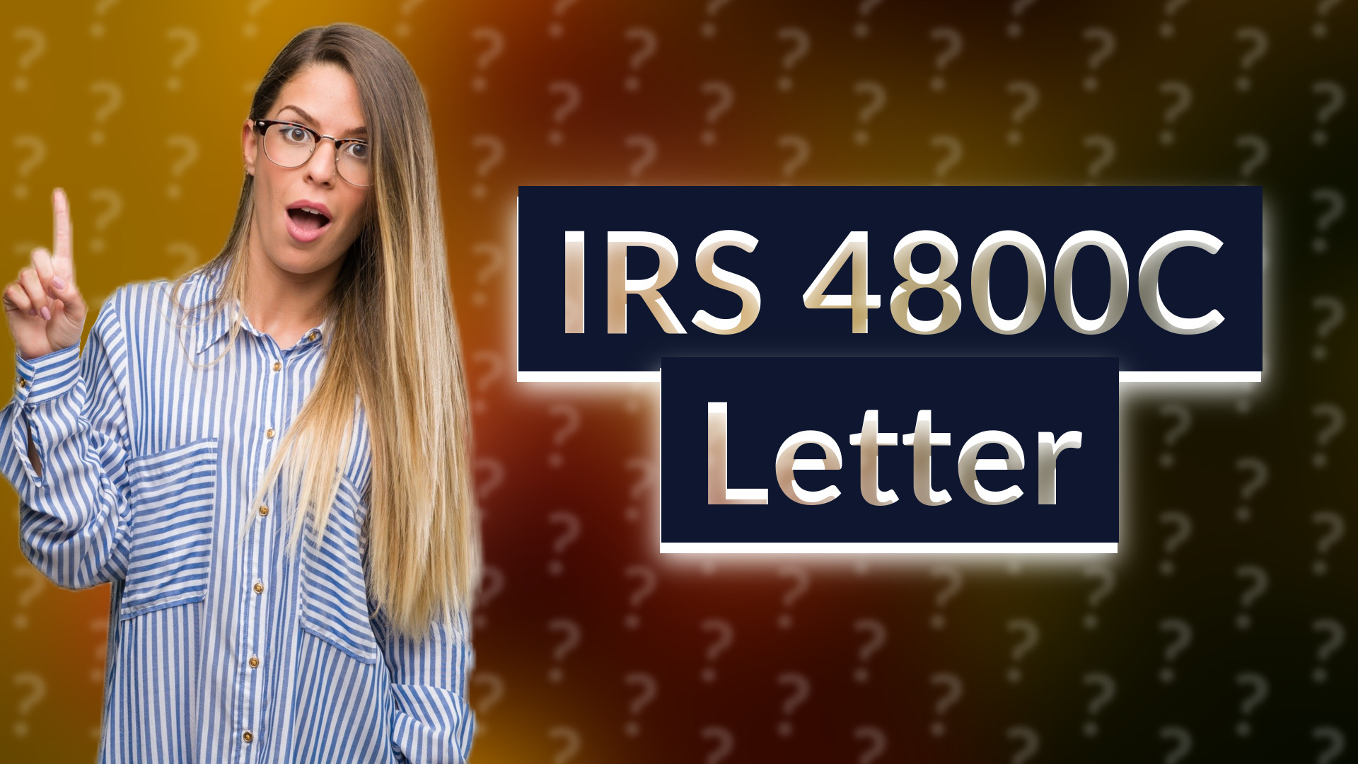 IRS 4800C Letter