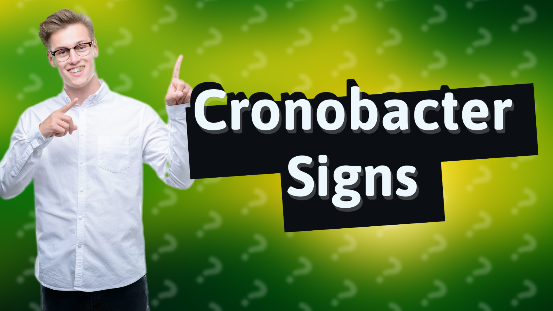Cronobacter Signs