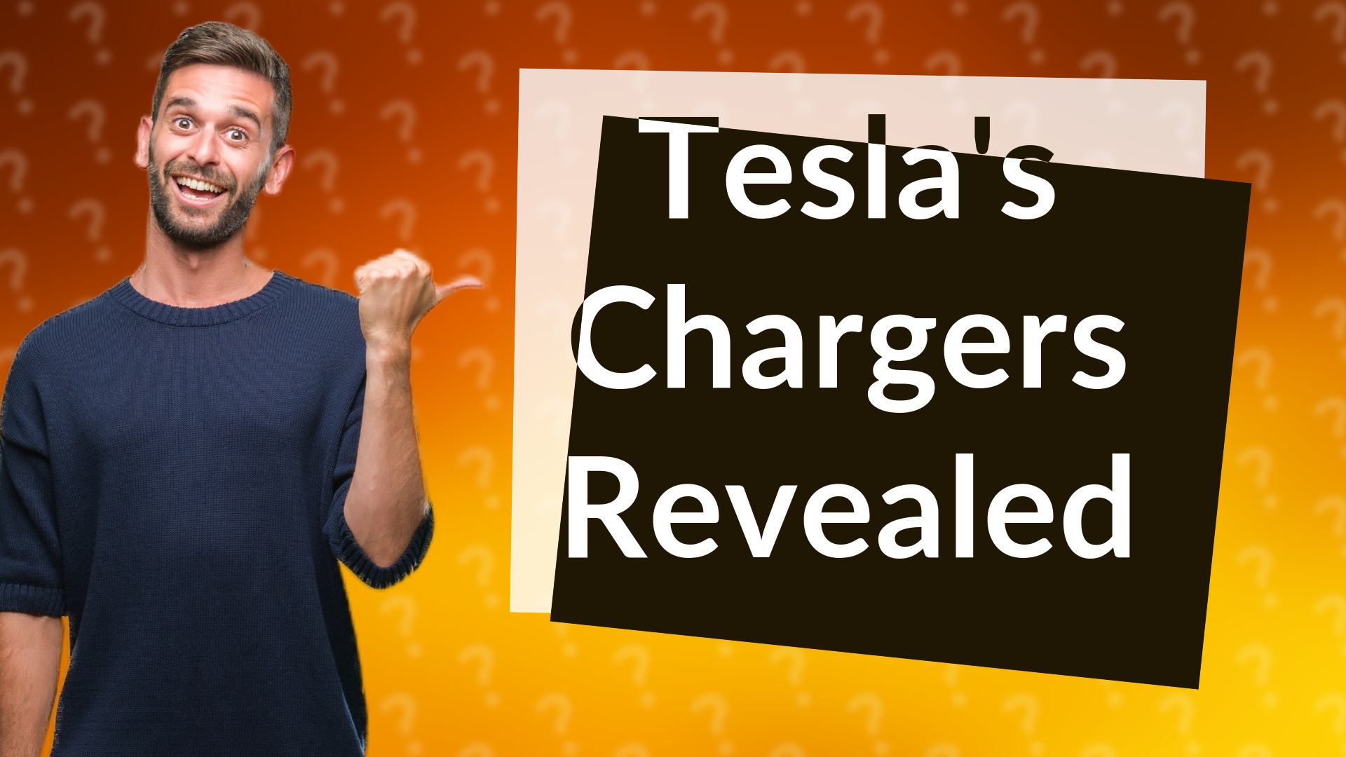 Tesla's Chargers Revealed