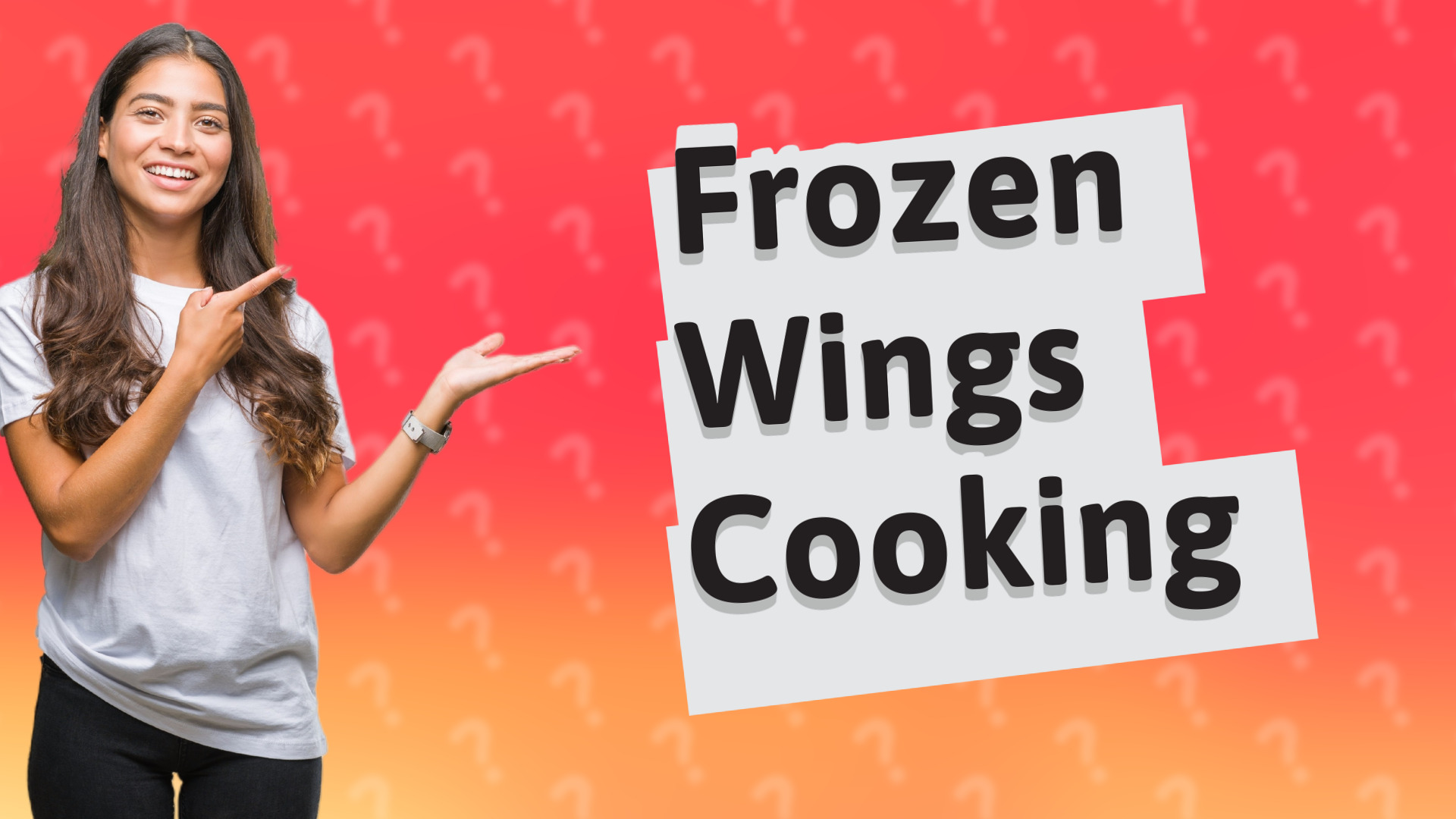 Frozen Wings Cooking