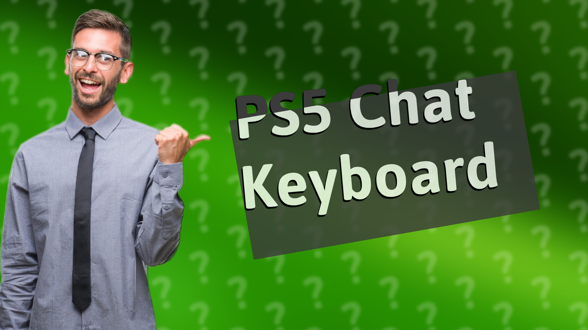 PS5 Chat Keyboard