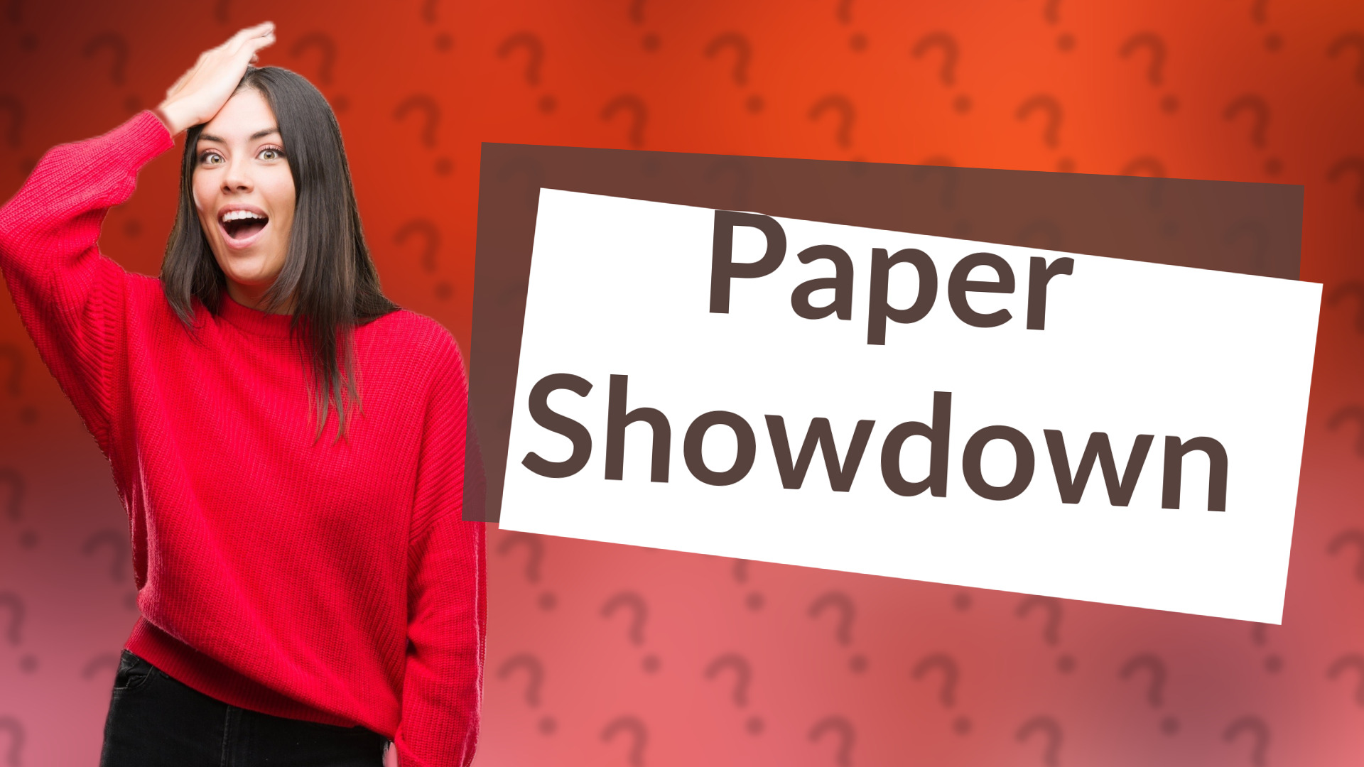 Paper Showdown