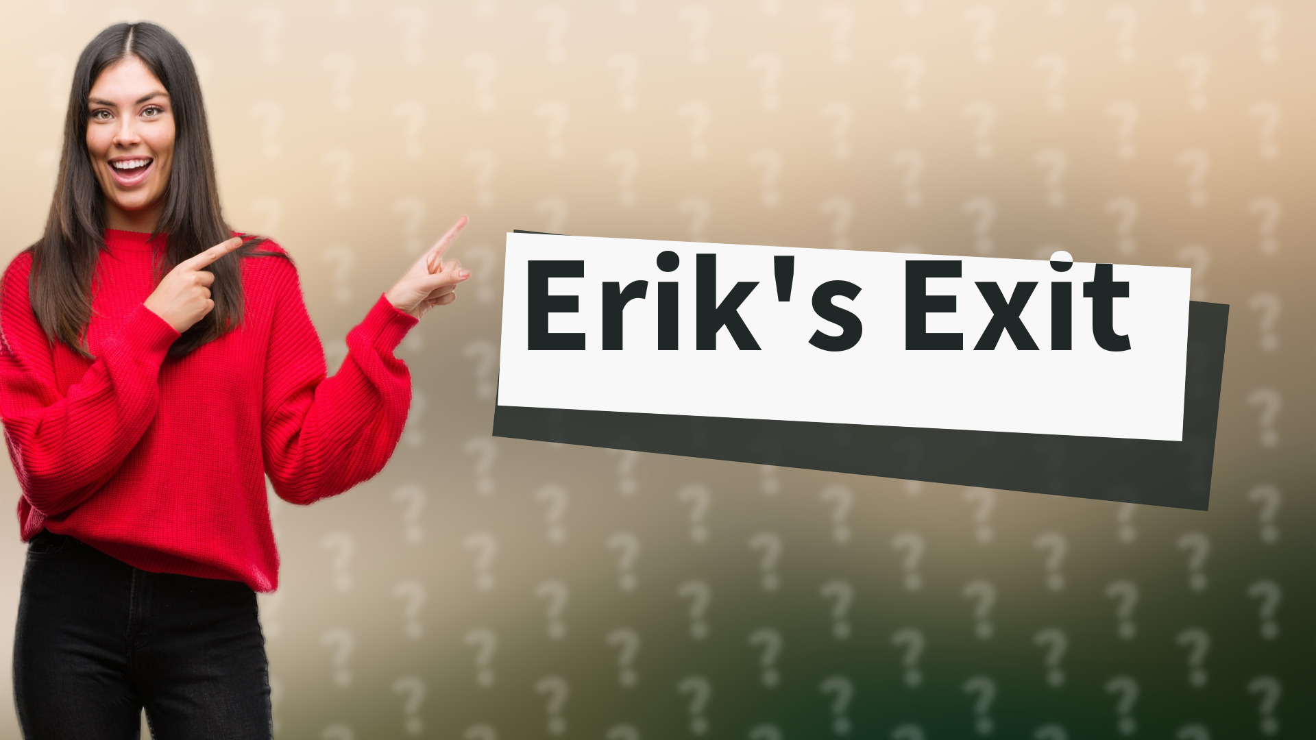 Erik's Exit