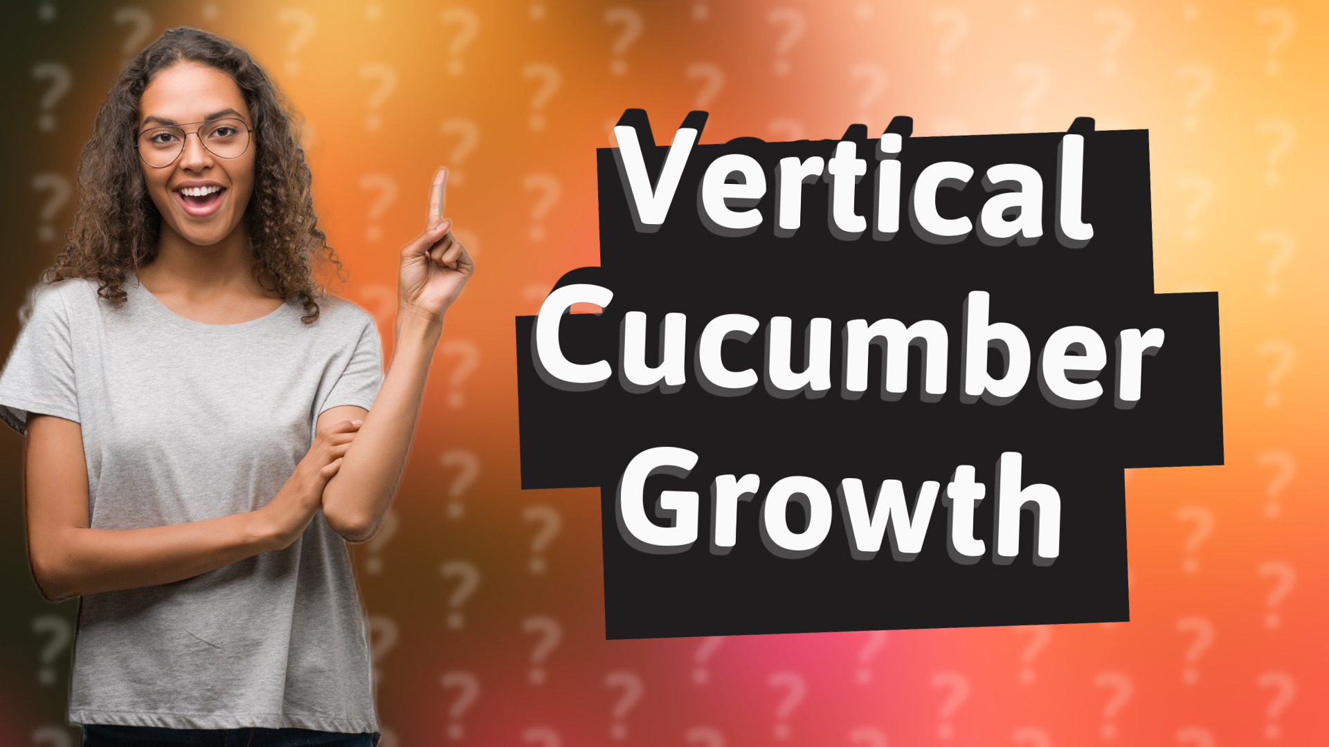 Vertical Cucumber Growth