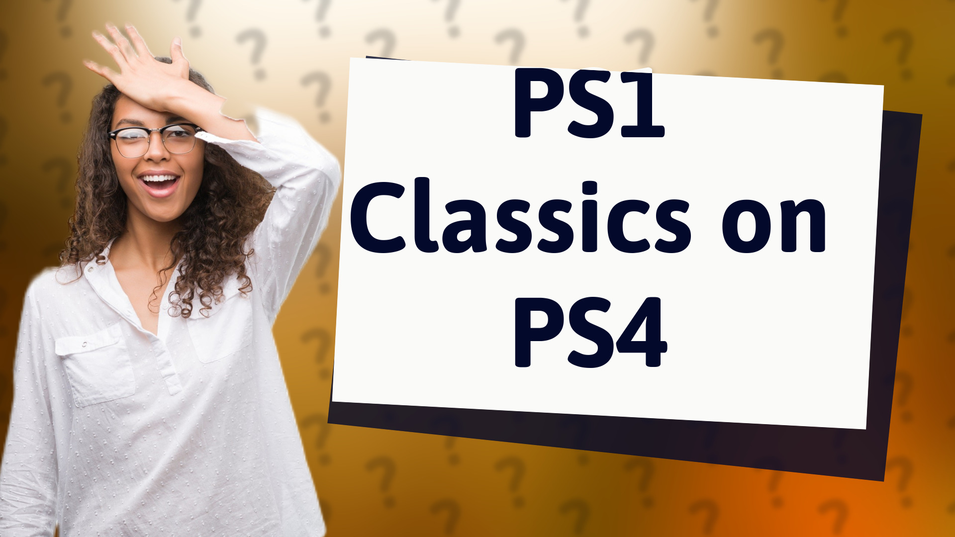 PS1 Classics on PS4