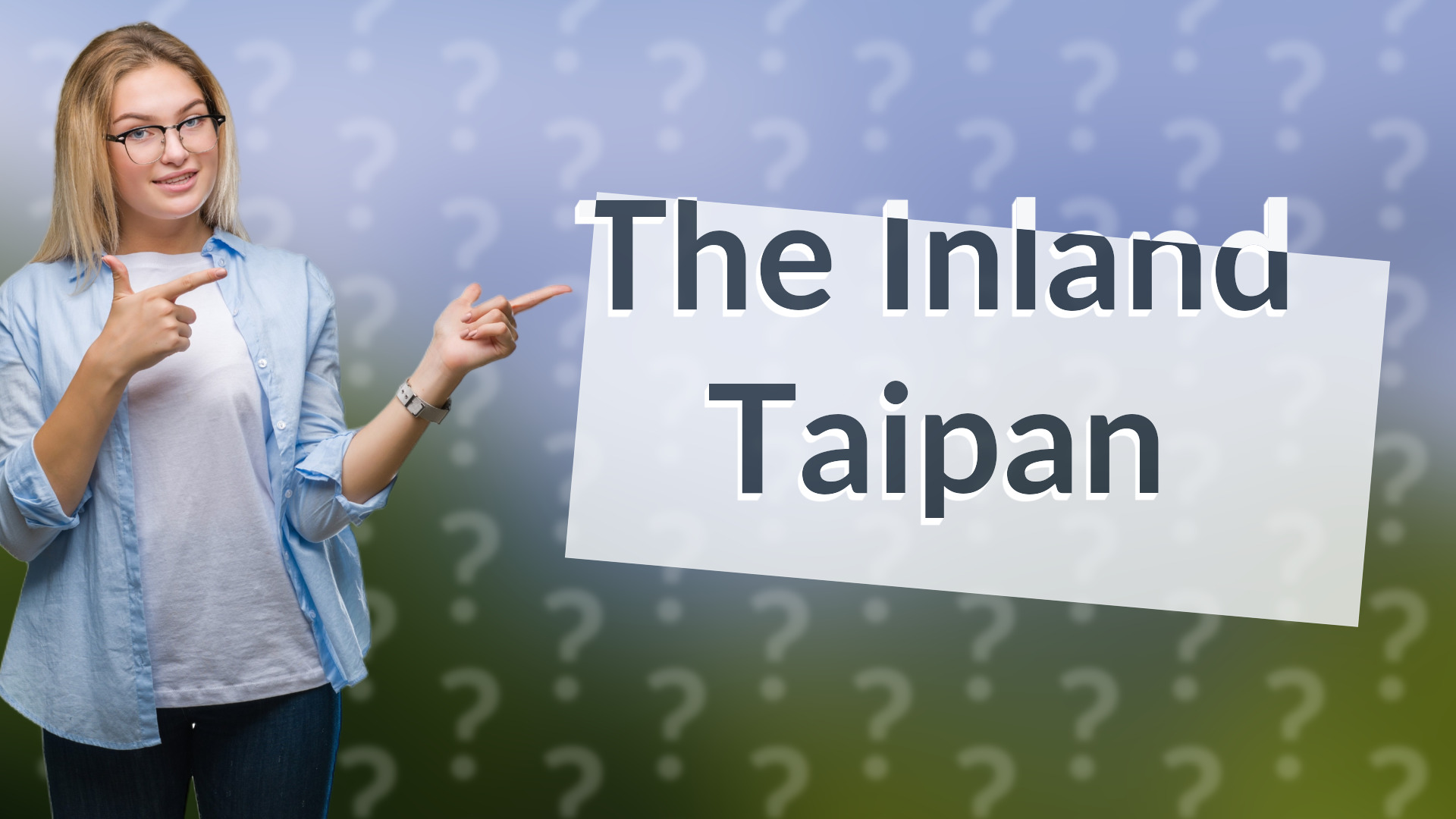 The Inland Taipan