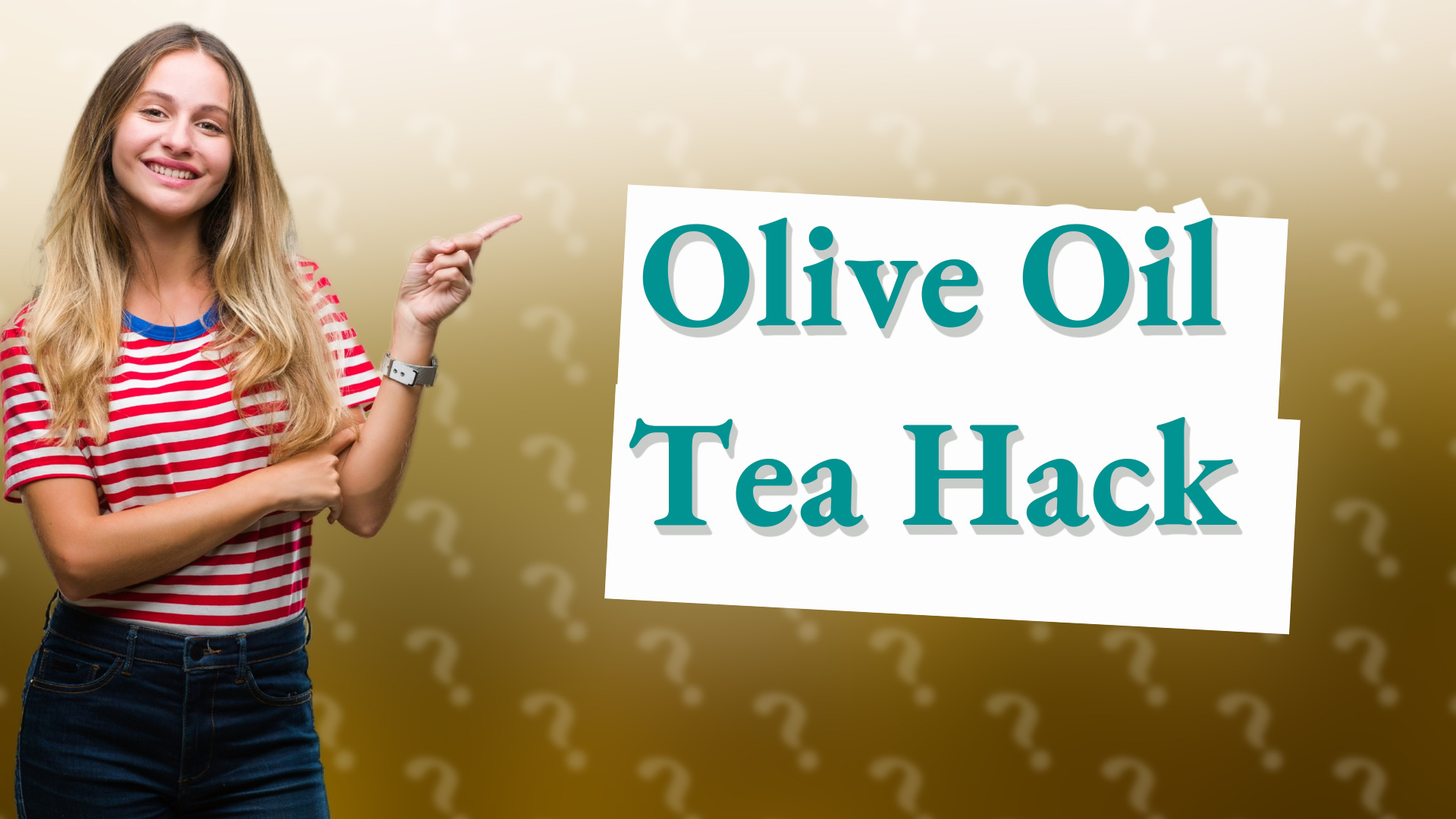 Olive Oil Tea Hack