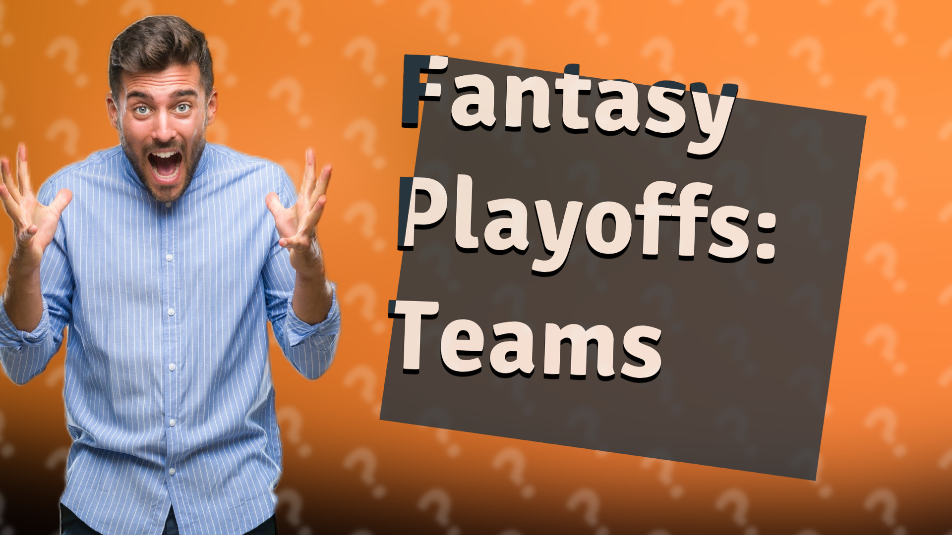 Fantasy Playoffs: Teams