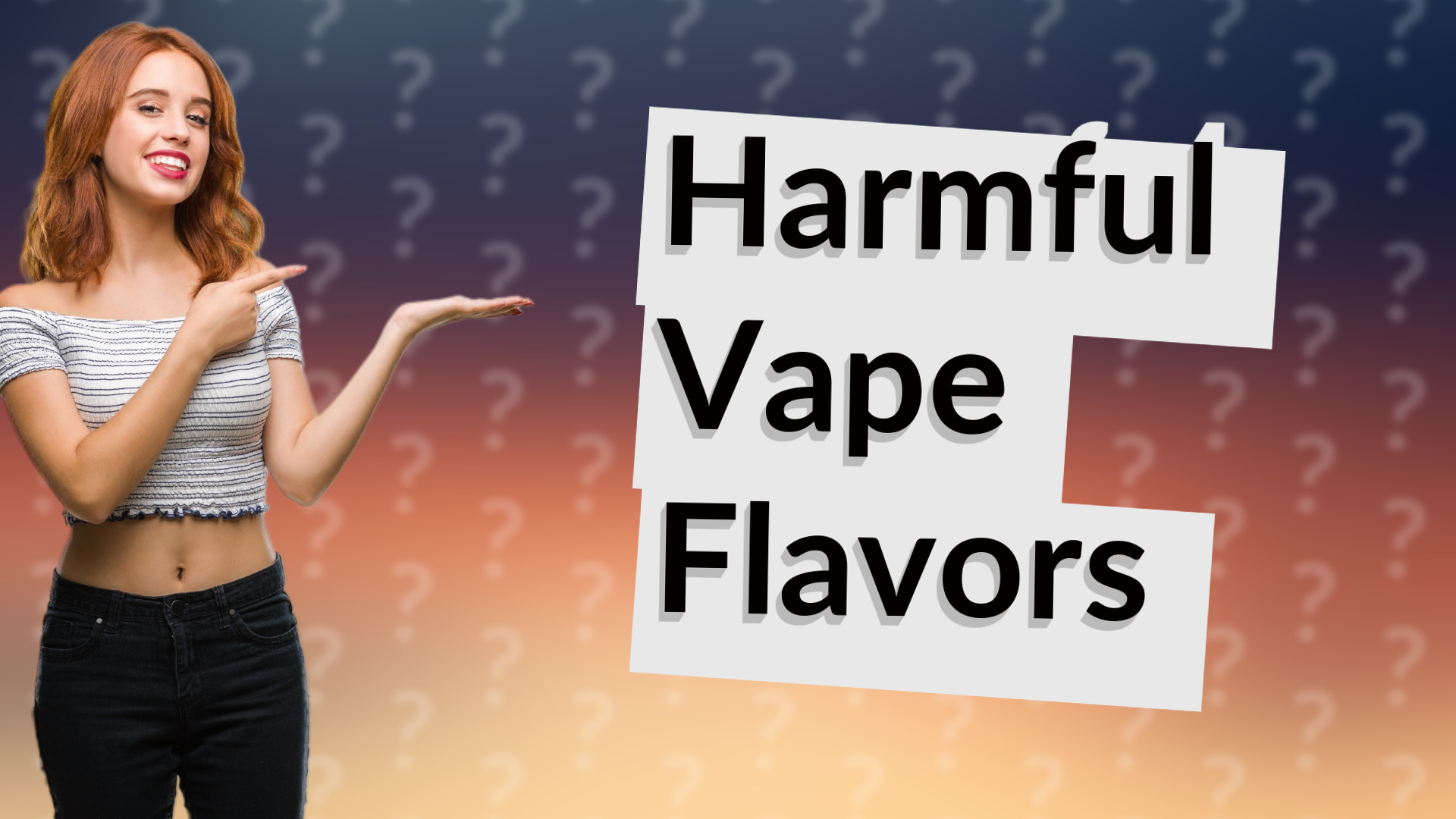 Harmful Vape Flavors