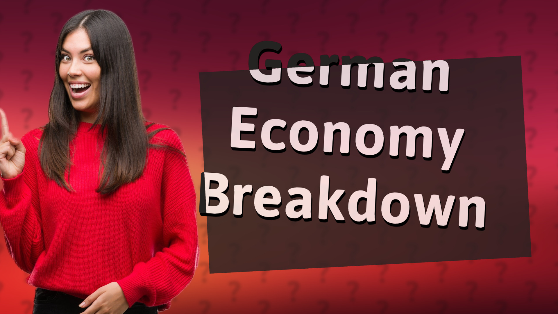 German Economy Breakdown