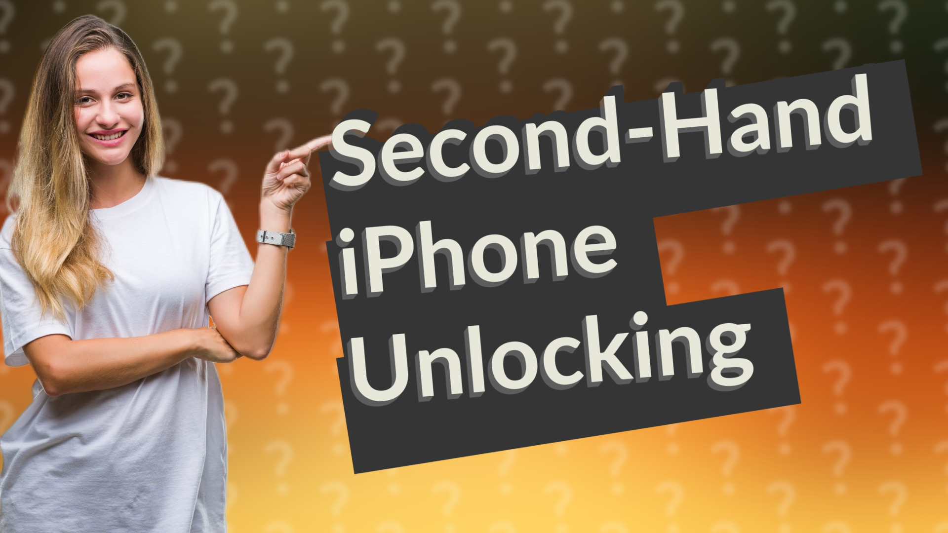 Second-Hand iPhone Unlocking