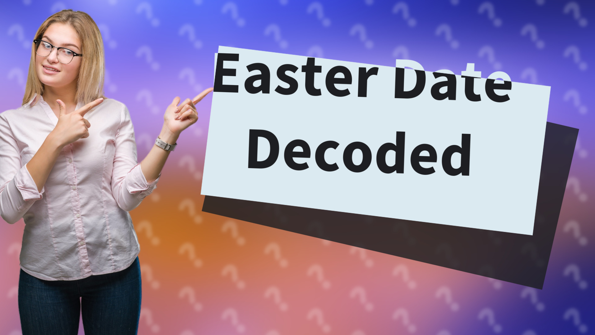 Easter Date Decoded