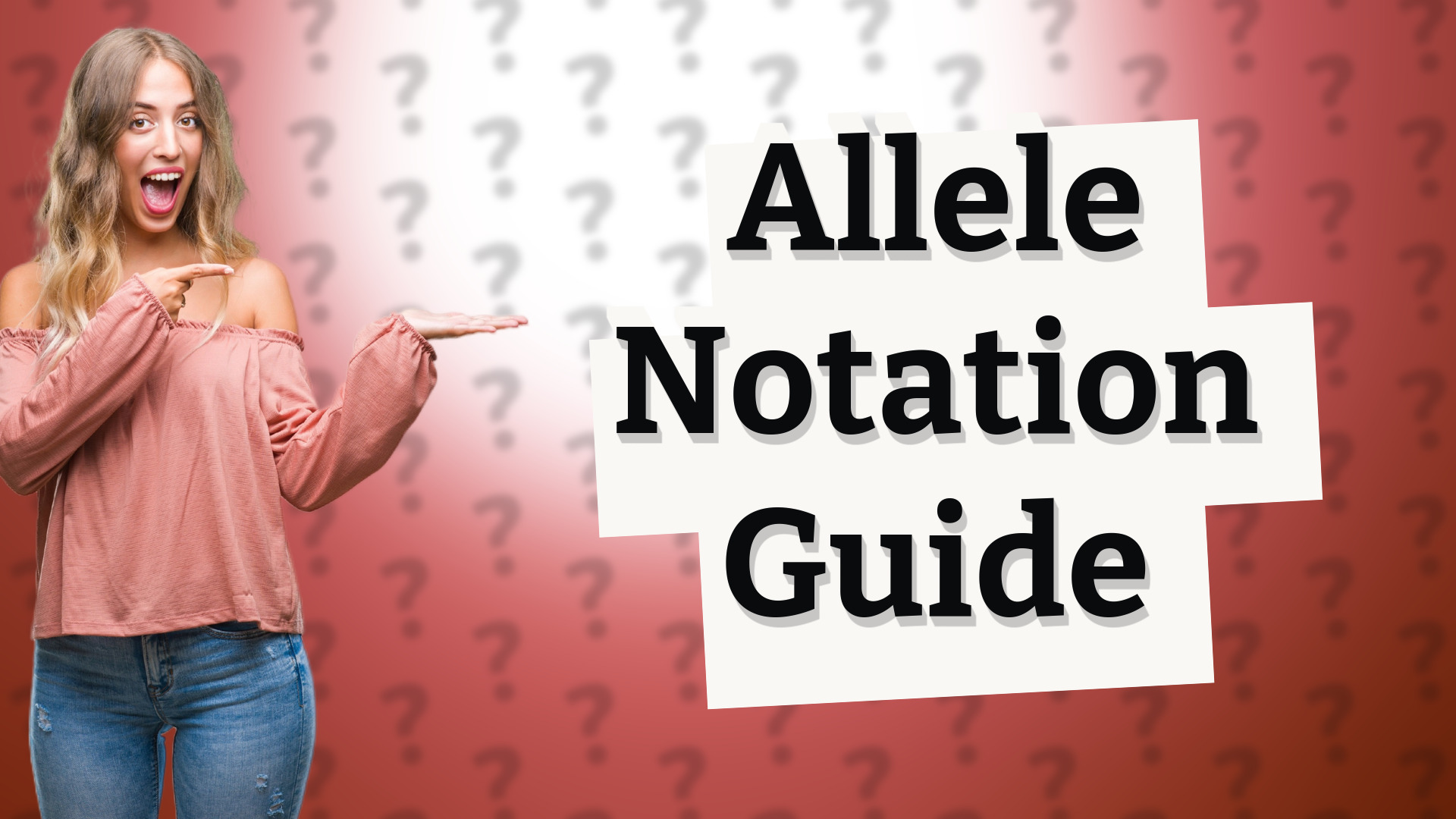 Allele Notation Guide