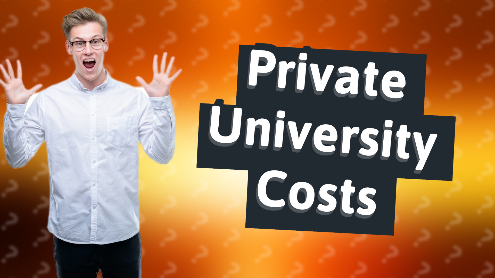 Private University Costs