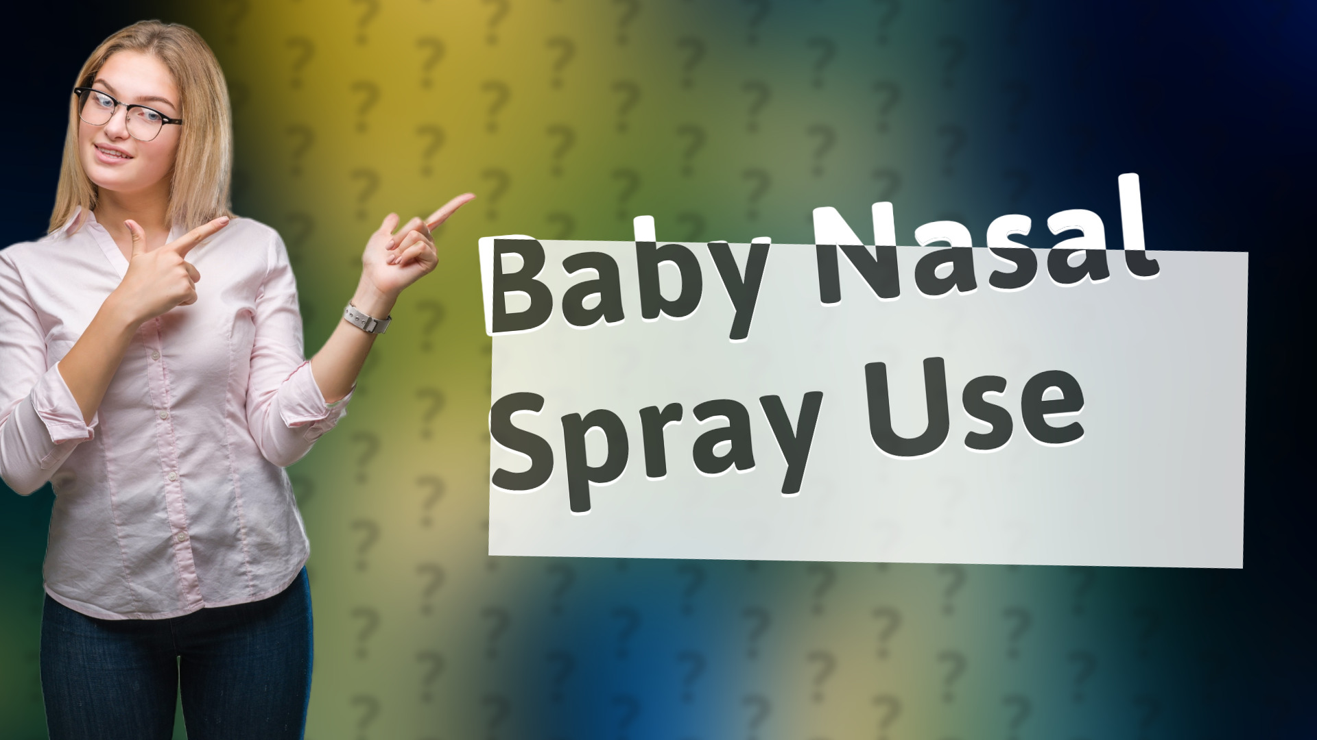 Baby Nasal Spray Use