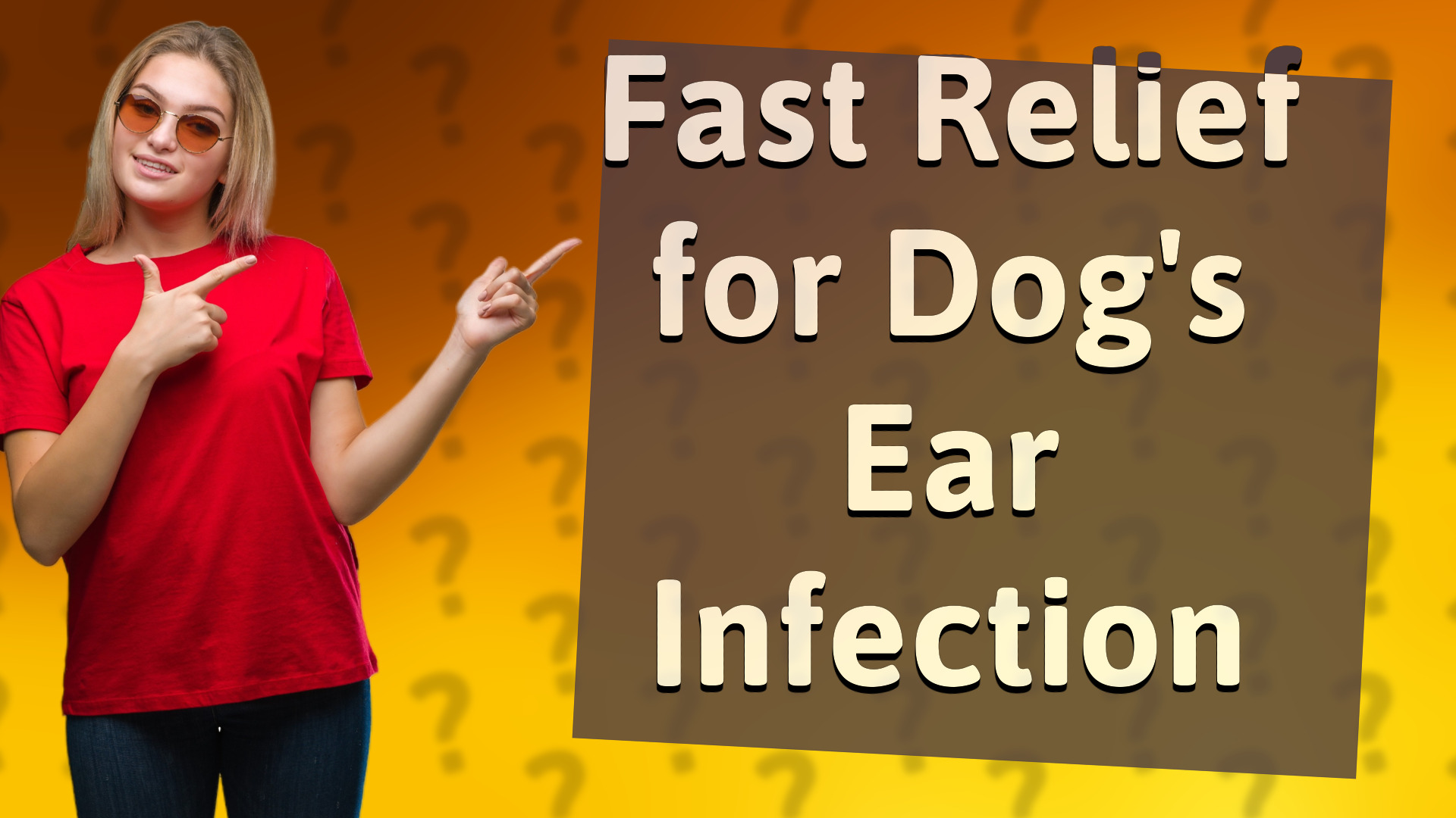 Fast Relief for Dog's Ear Infection