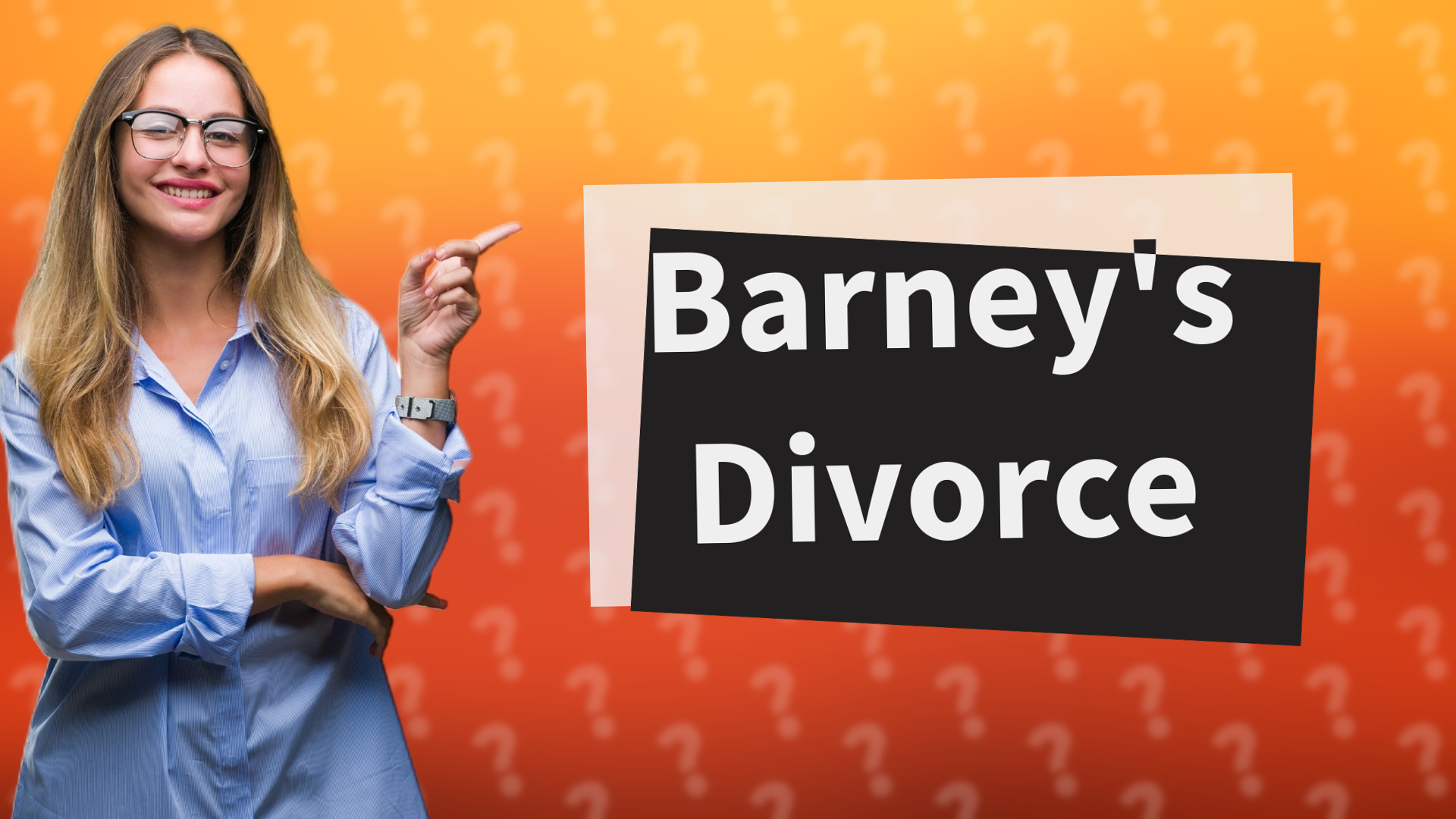 Barney's Divorce