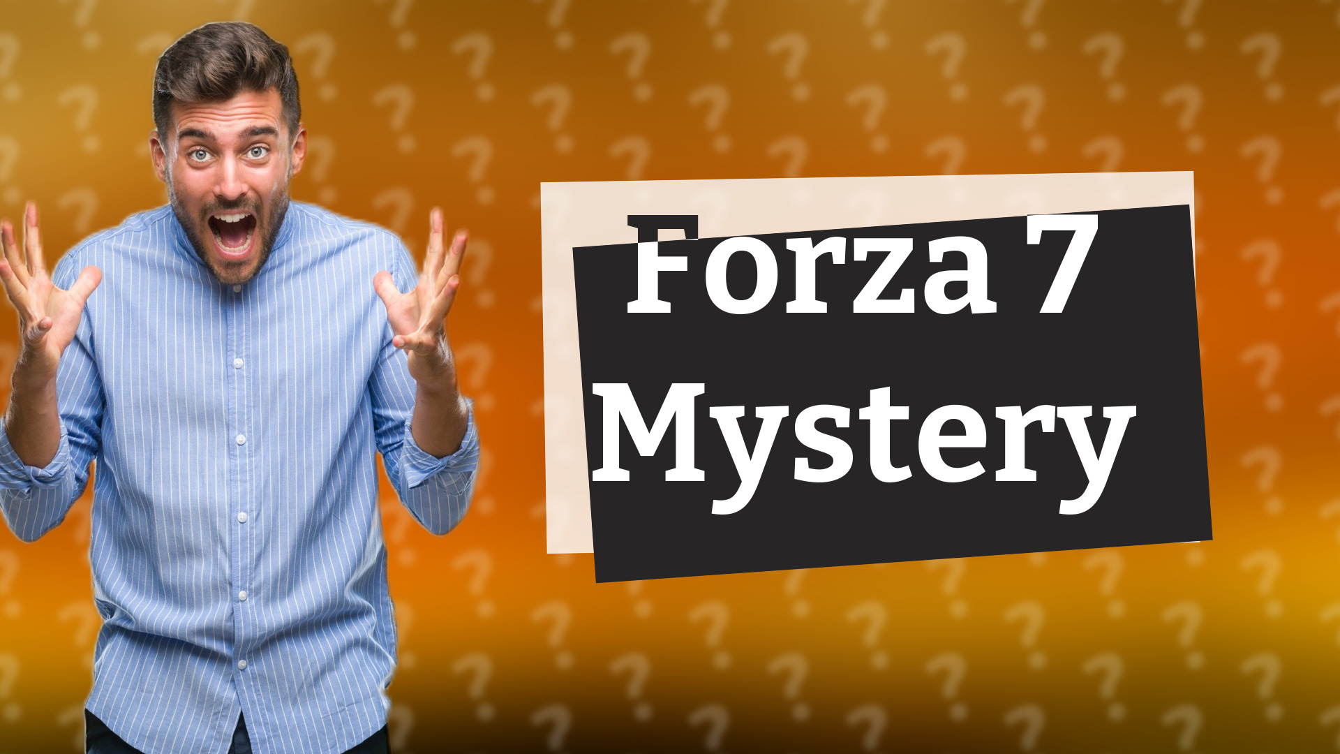 Forza 7 Mystery