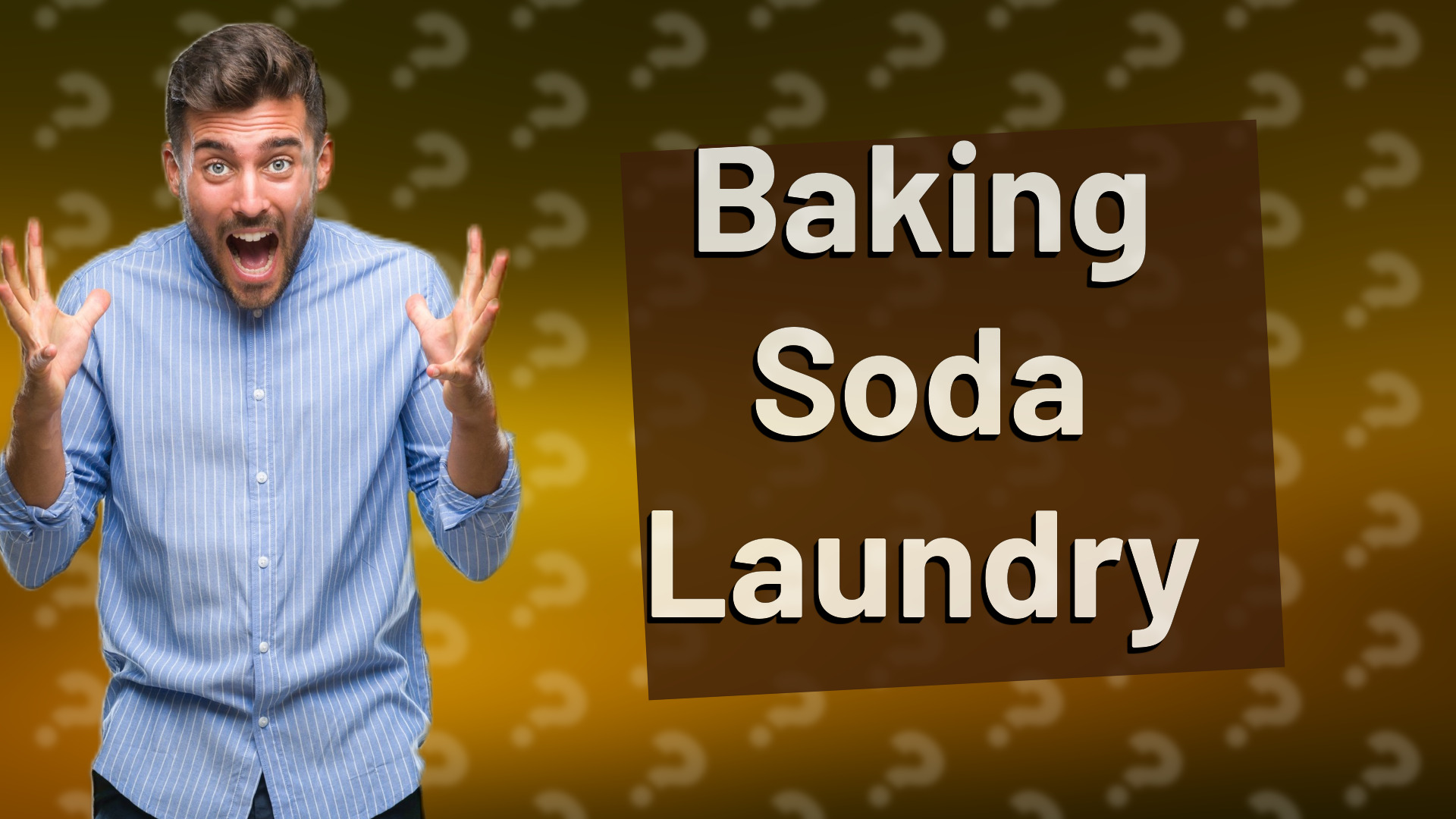 Baking Soda Laundry