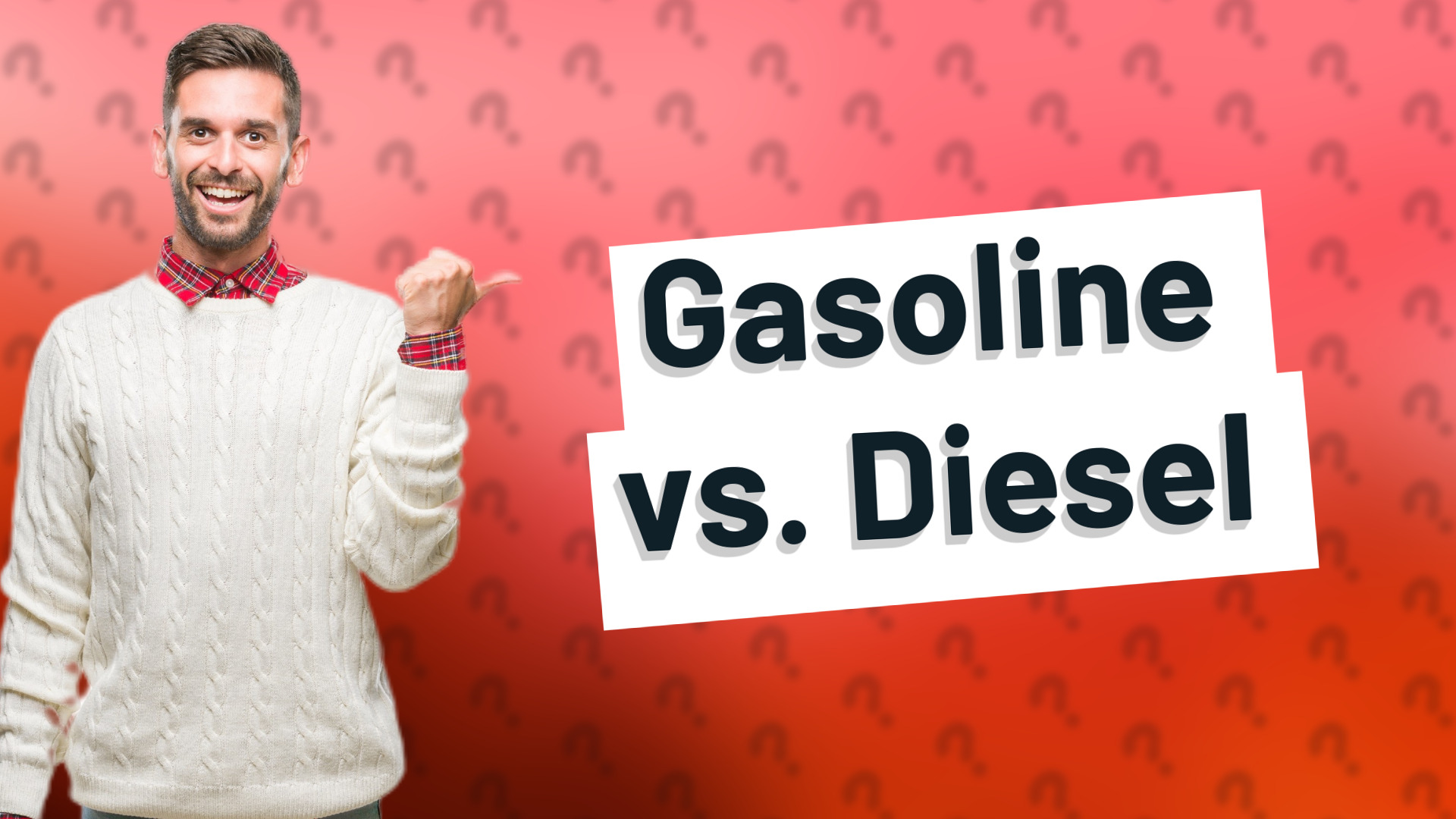 Gasoline vs. Diesel
