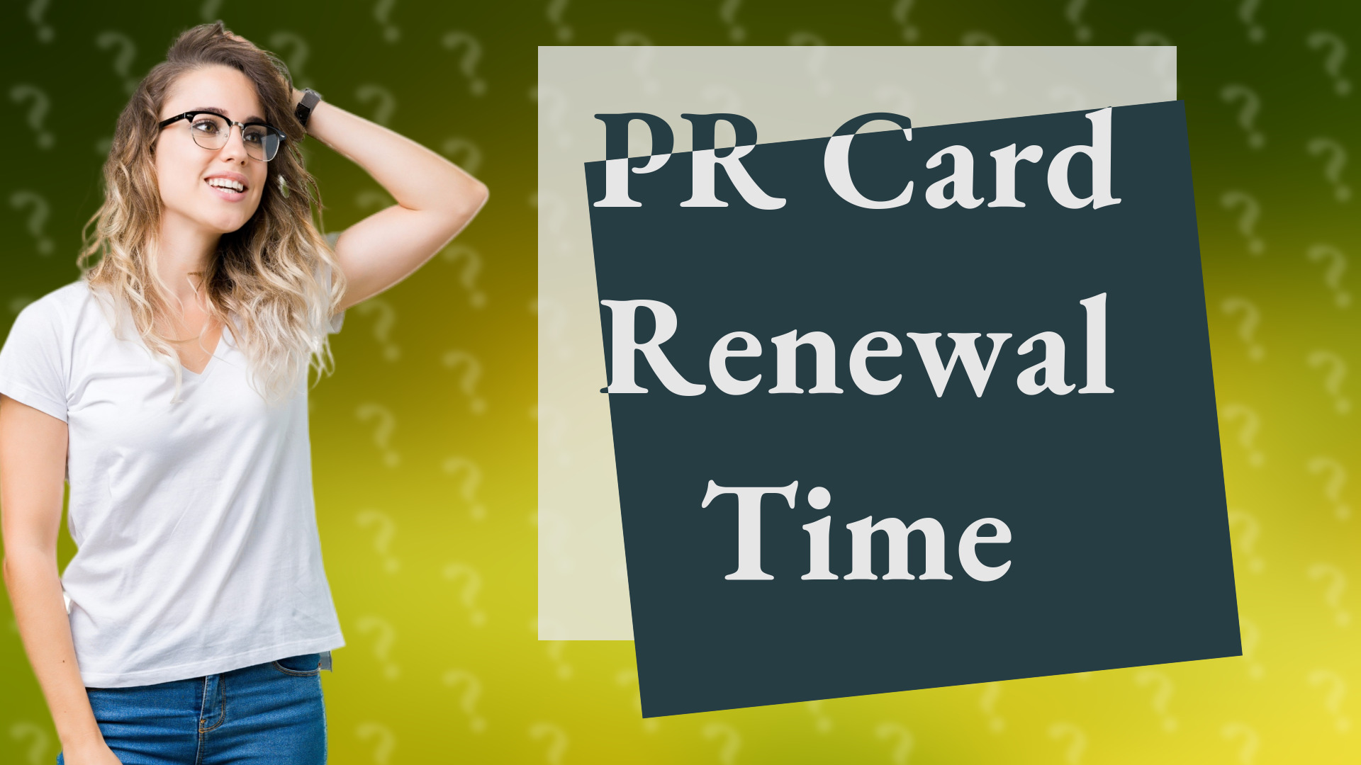 PR Card Renewal Time
