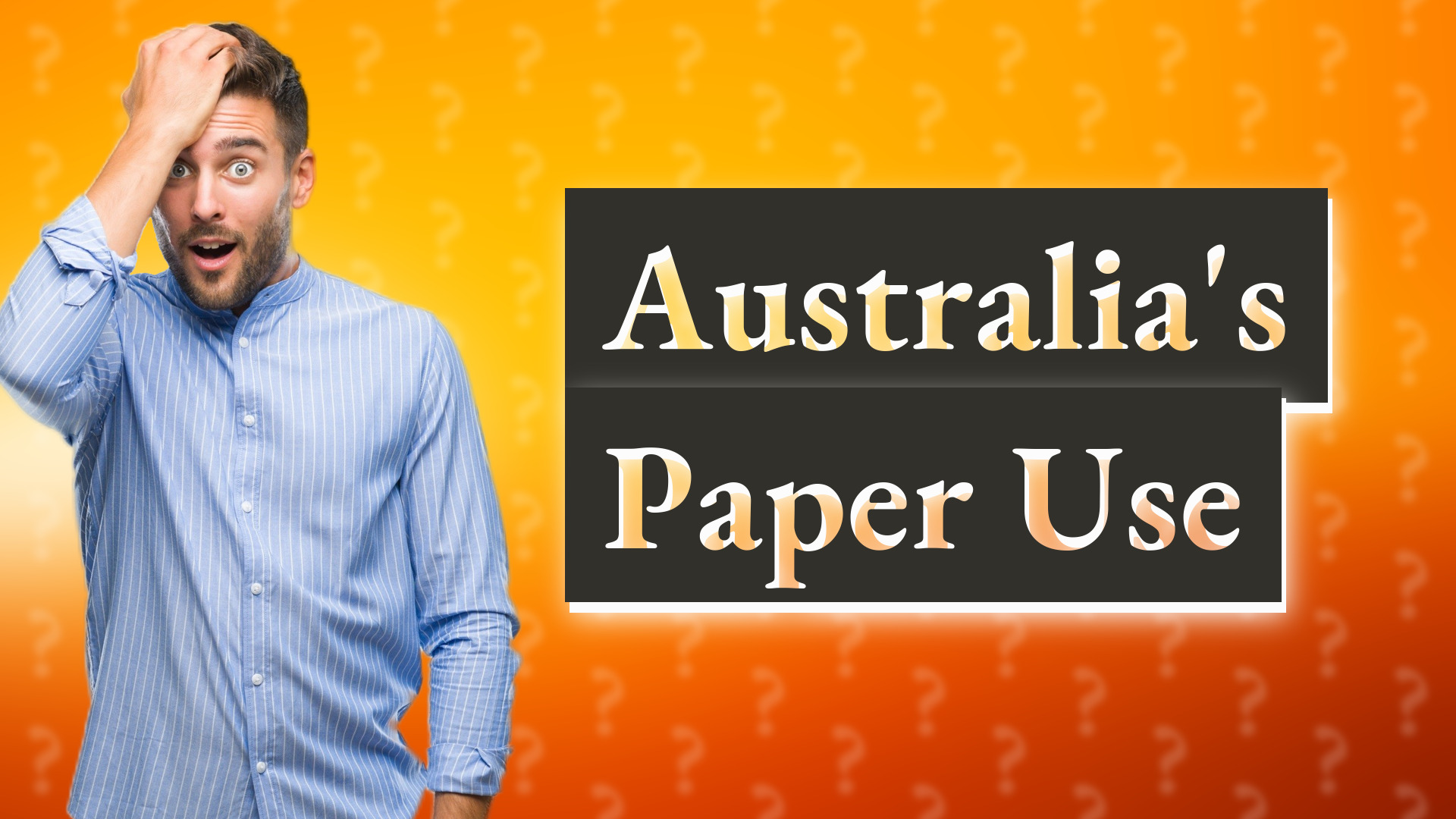 Australia's Paper Use