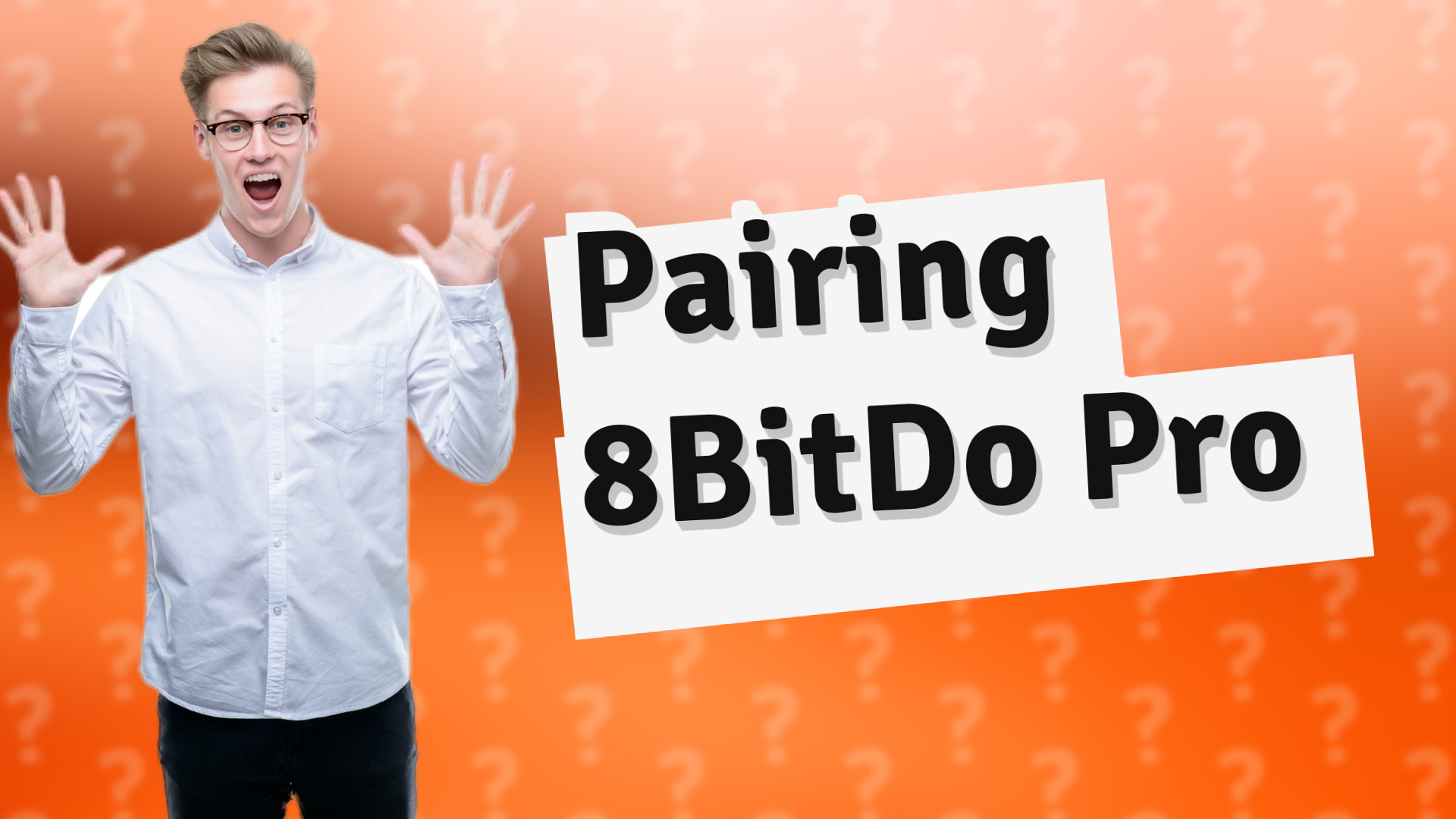 Pairing 8BitDo Pro