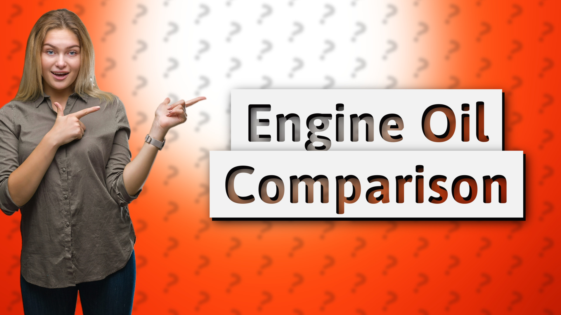 Engine Oil Comparison