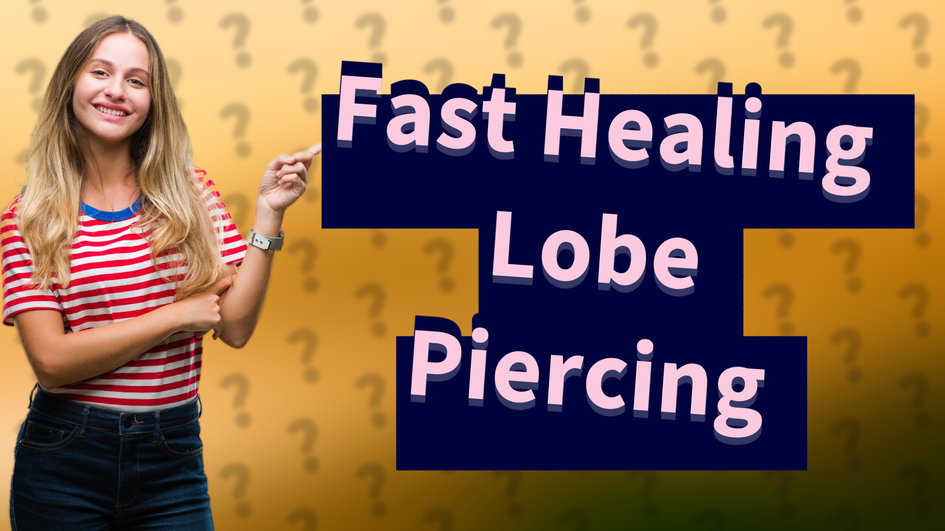 Fast Healing Lobe Piercing