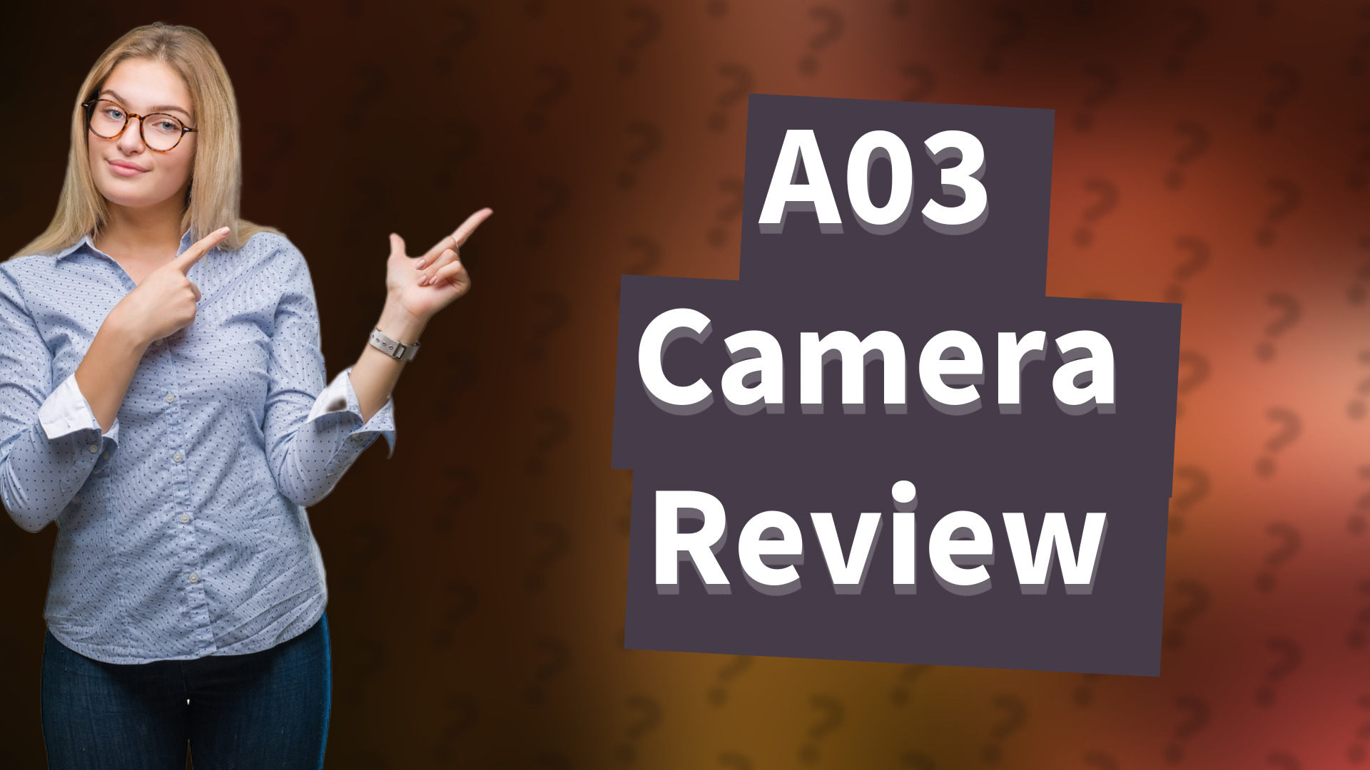 A03 Camera Review