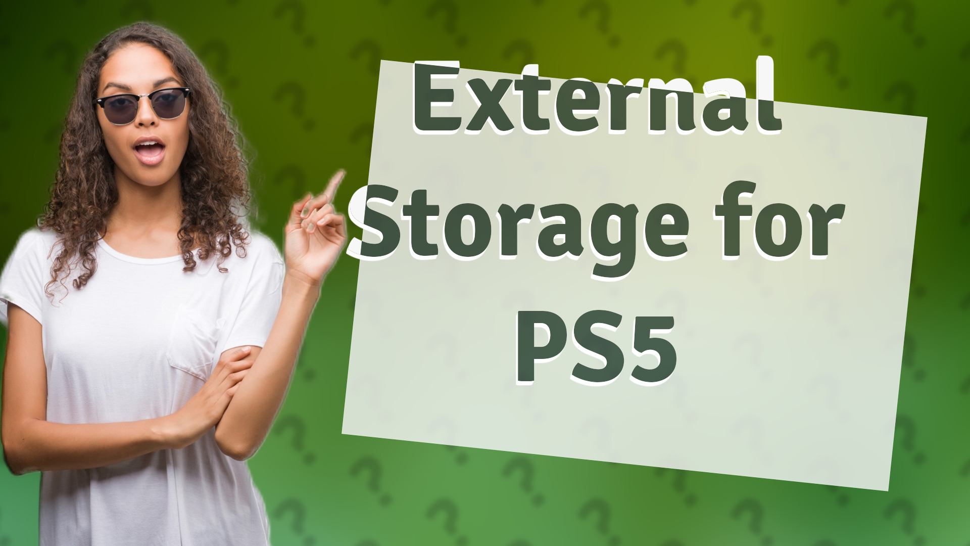 External Storage for PS5