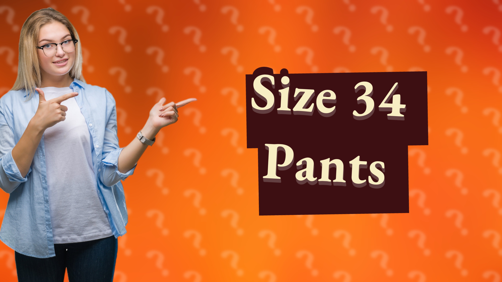 Size 34 Pants