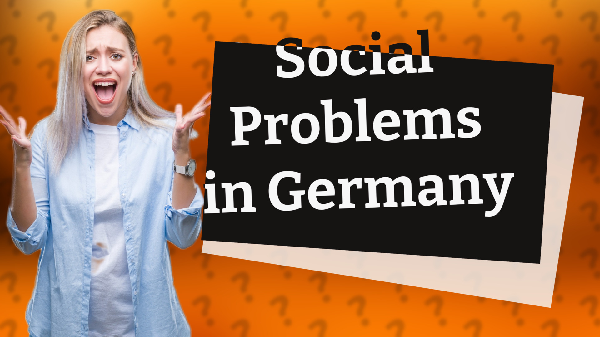 Social Problems in Germany