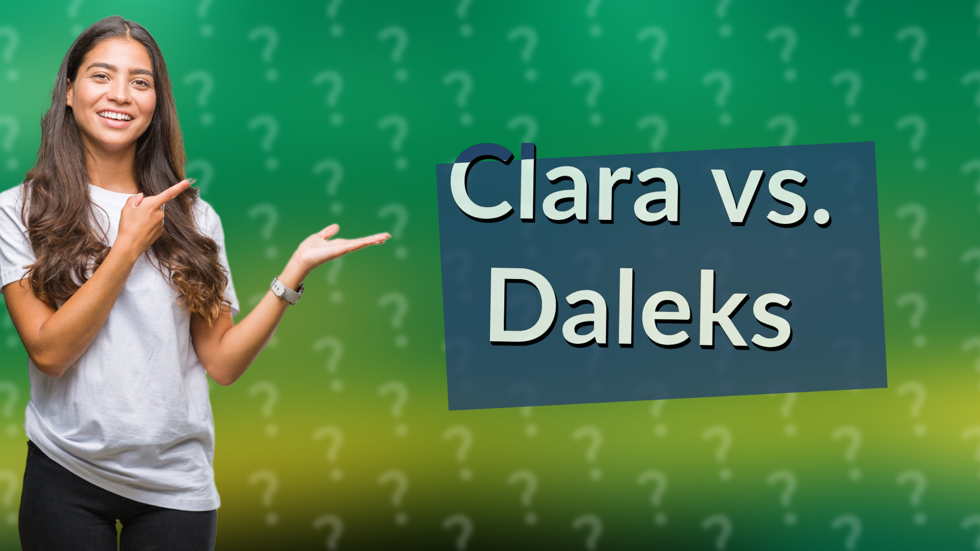 Clara vs. Daleks