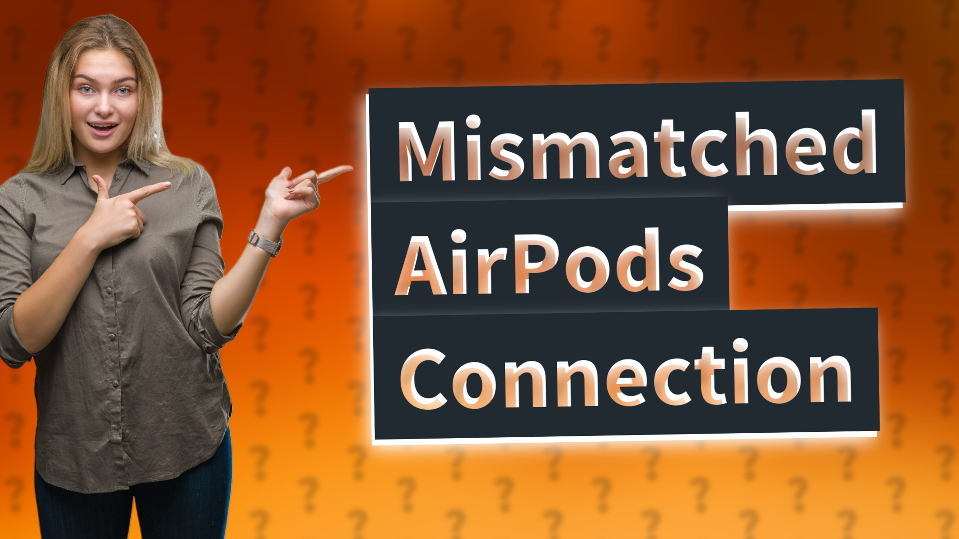 Mismatched AirPods Connection