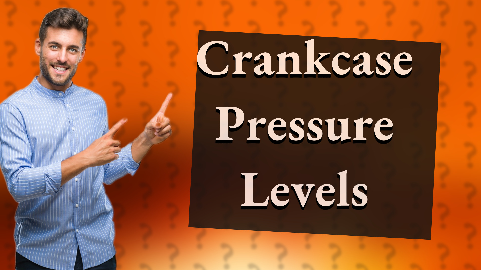 Crankcase Pressure Levels