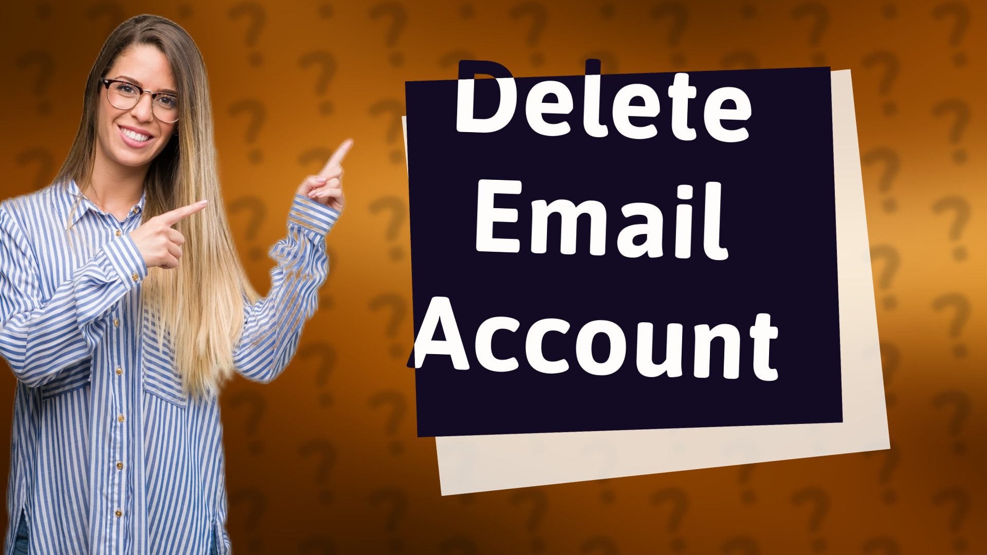 Delete Email Account