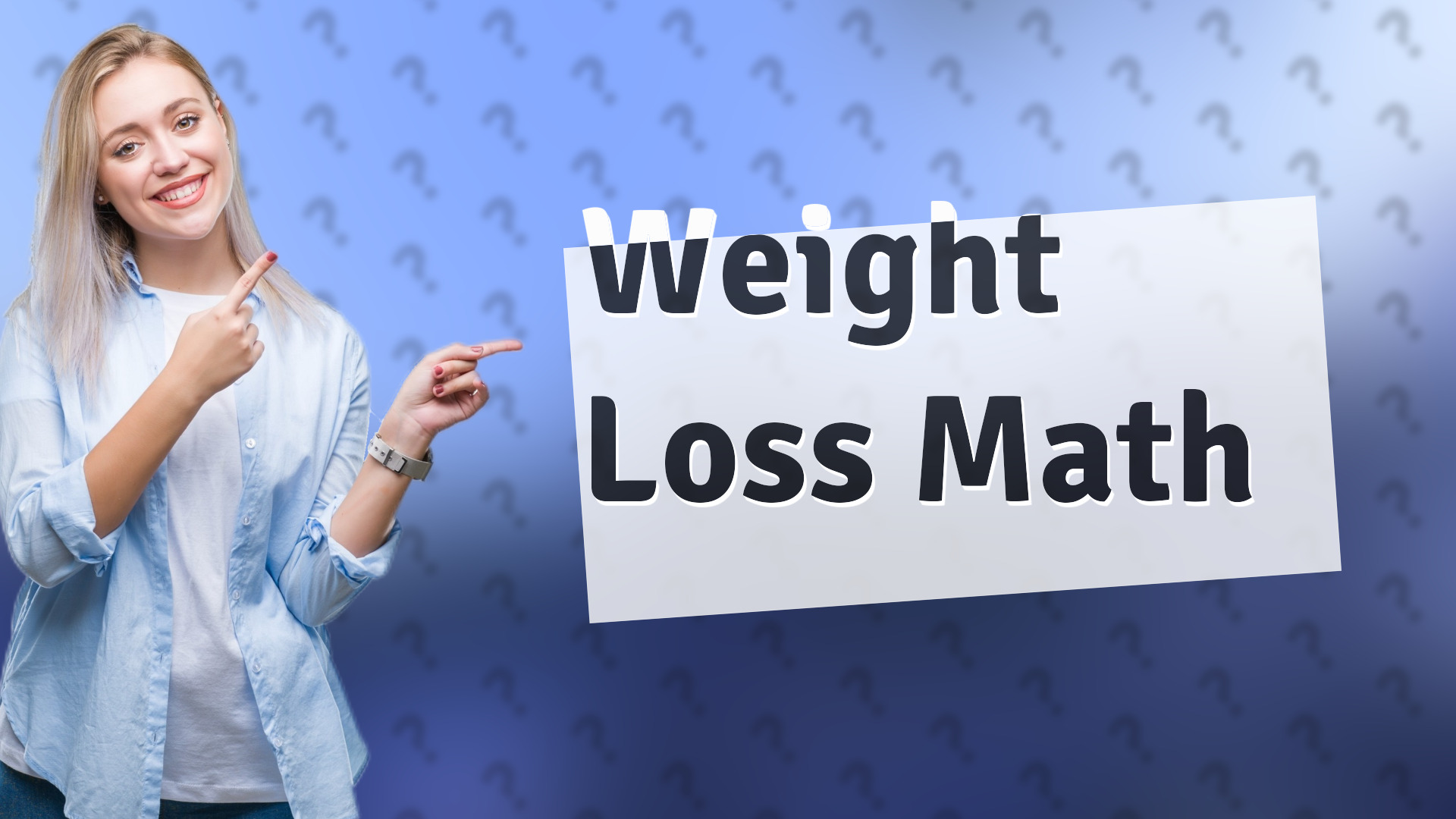 Weight Loss Math