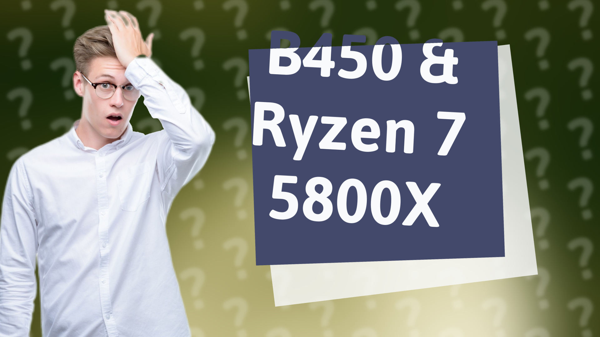 B450 & Ryzen 7 5800X