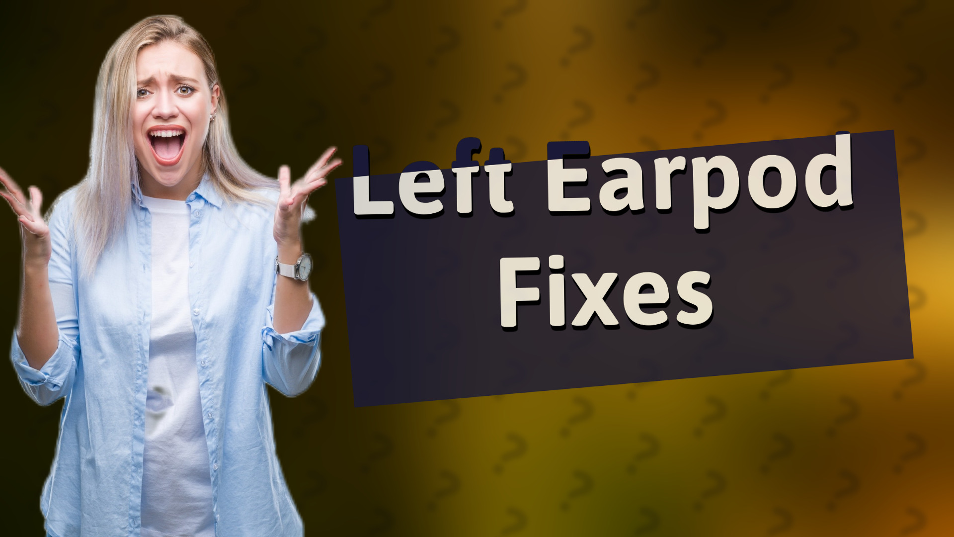 Left Earpod Fixes