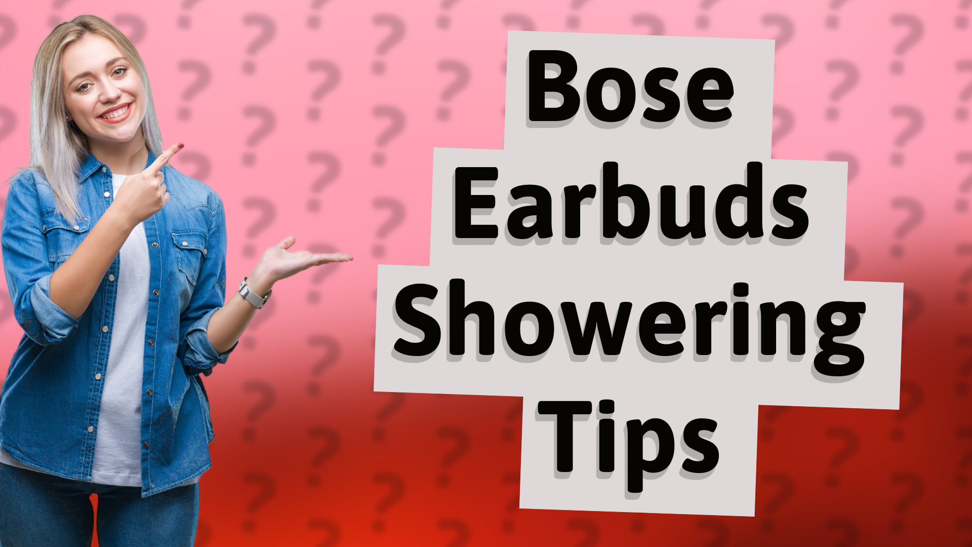 Bose Earbuds Showering Tips