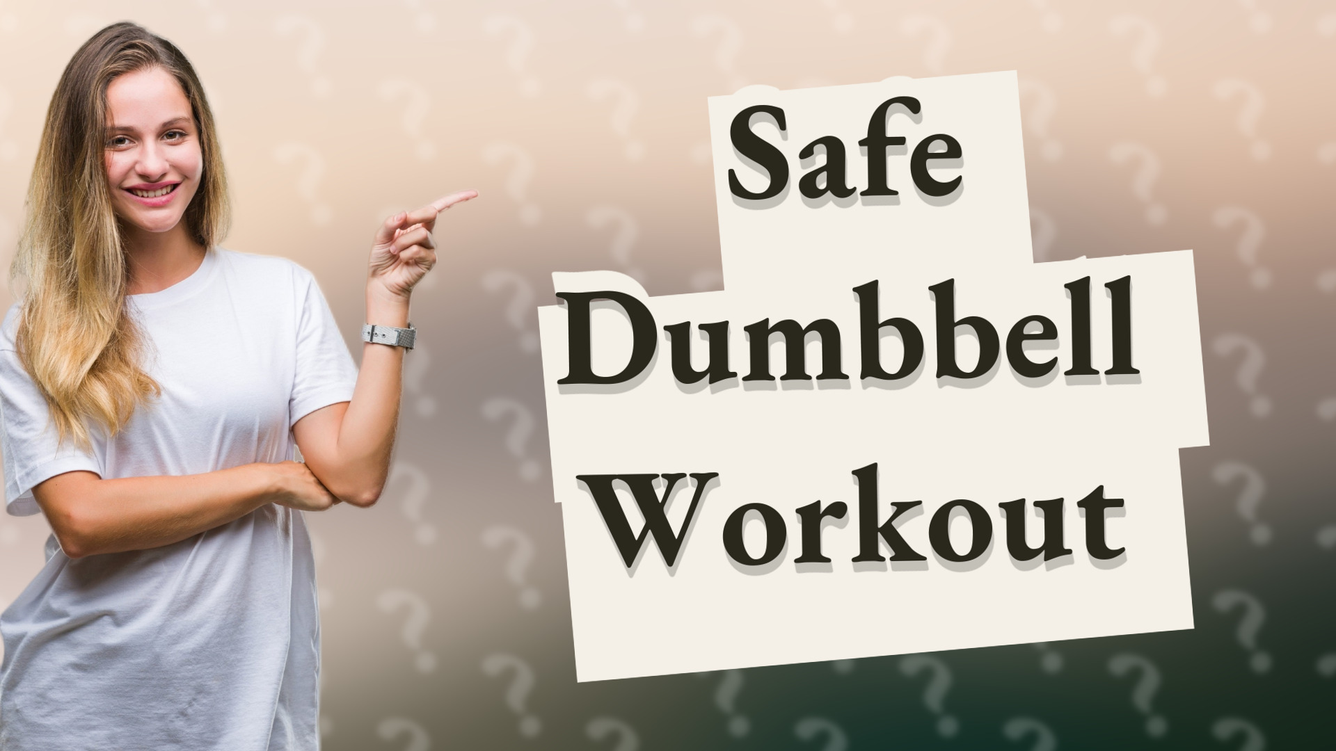 Safe Dumbbell Workout