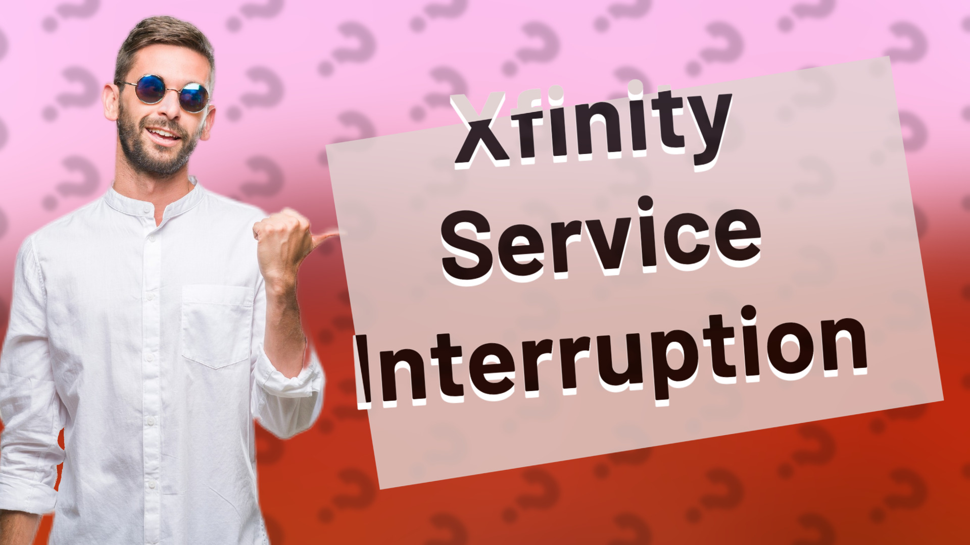 Xfinity Service Interruption