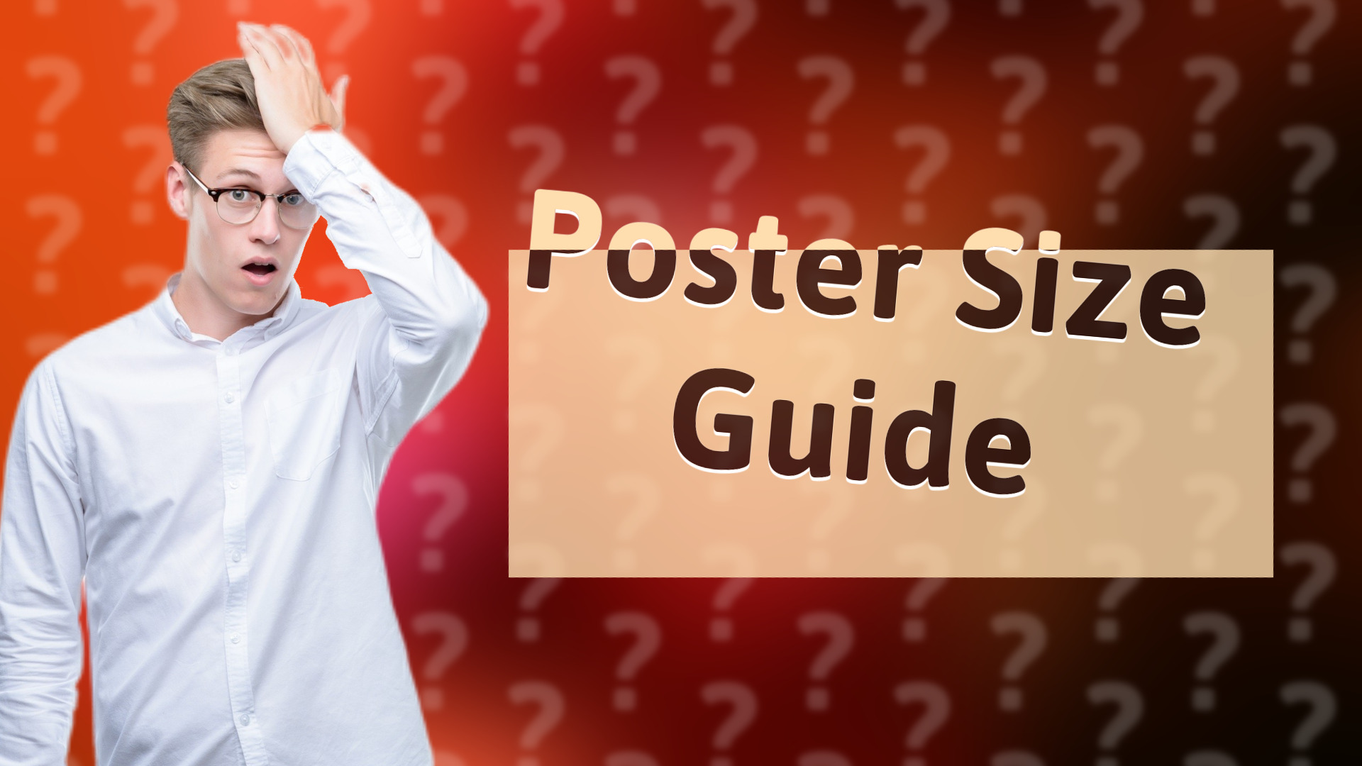 Poster Size Guide